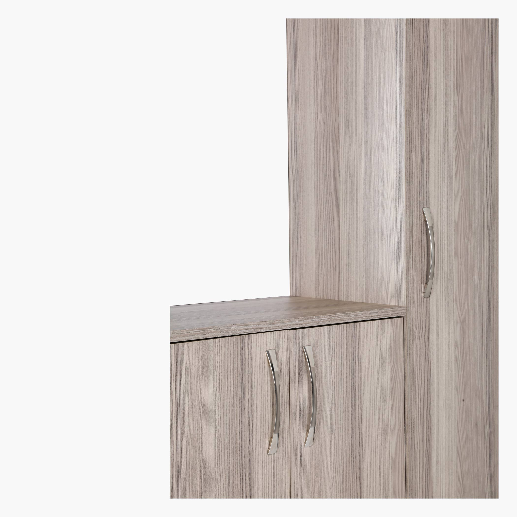 Turin Coat Hanger with 26-Pair Shoe Cabinet-hbxbedroom-shoecabinetsandracks-image-5