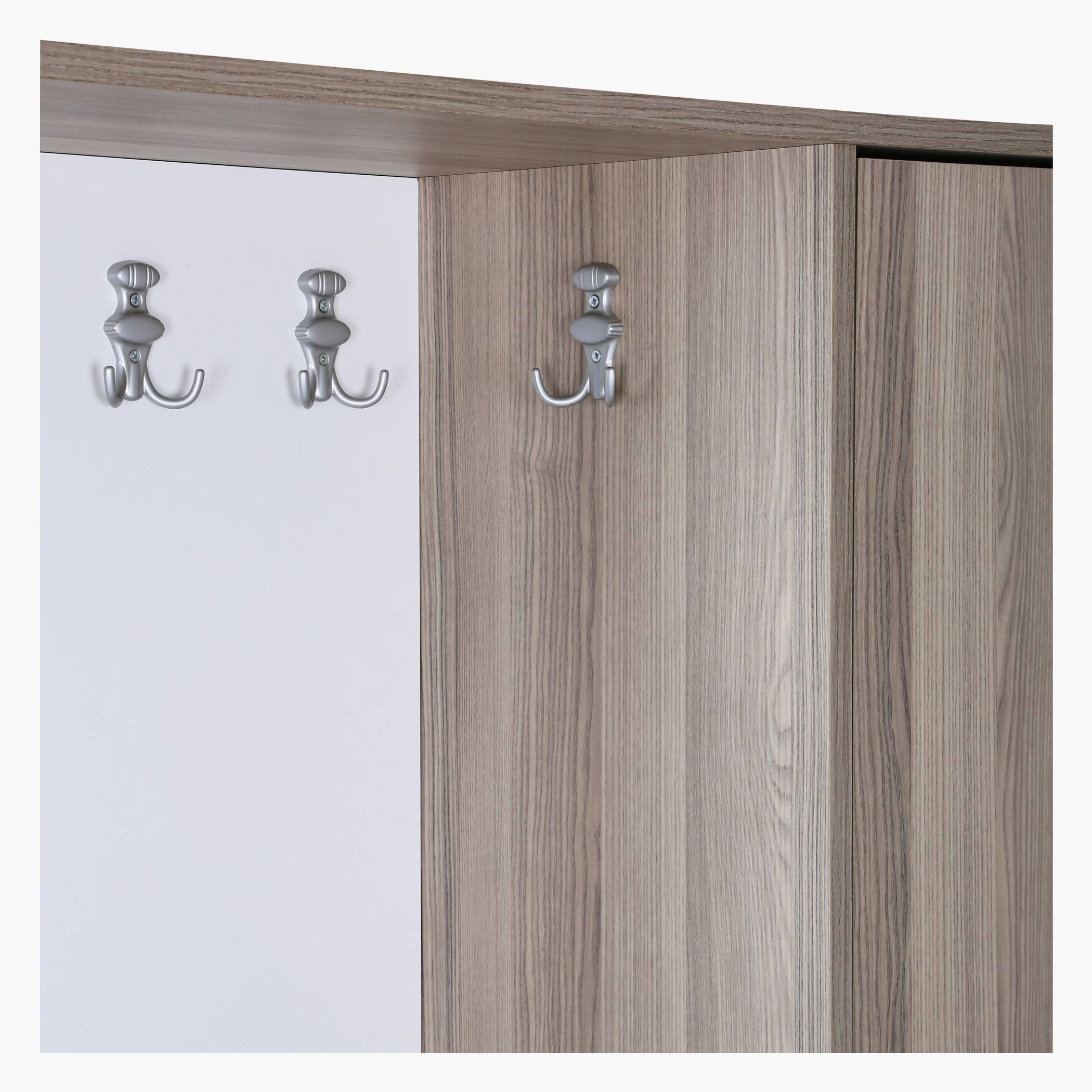 Turin Coat Hanger with 26-Pair Shoe Cabinet-hbxbedroom-shoecabinetsandracks-image-6