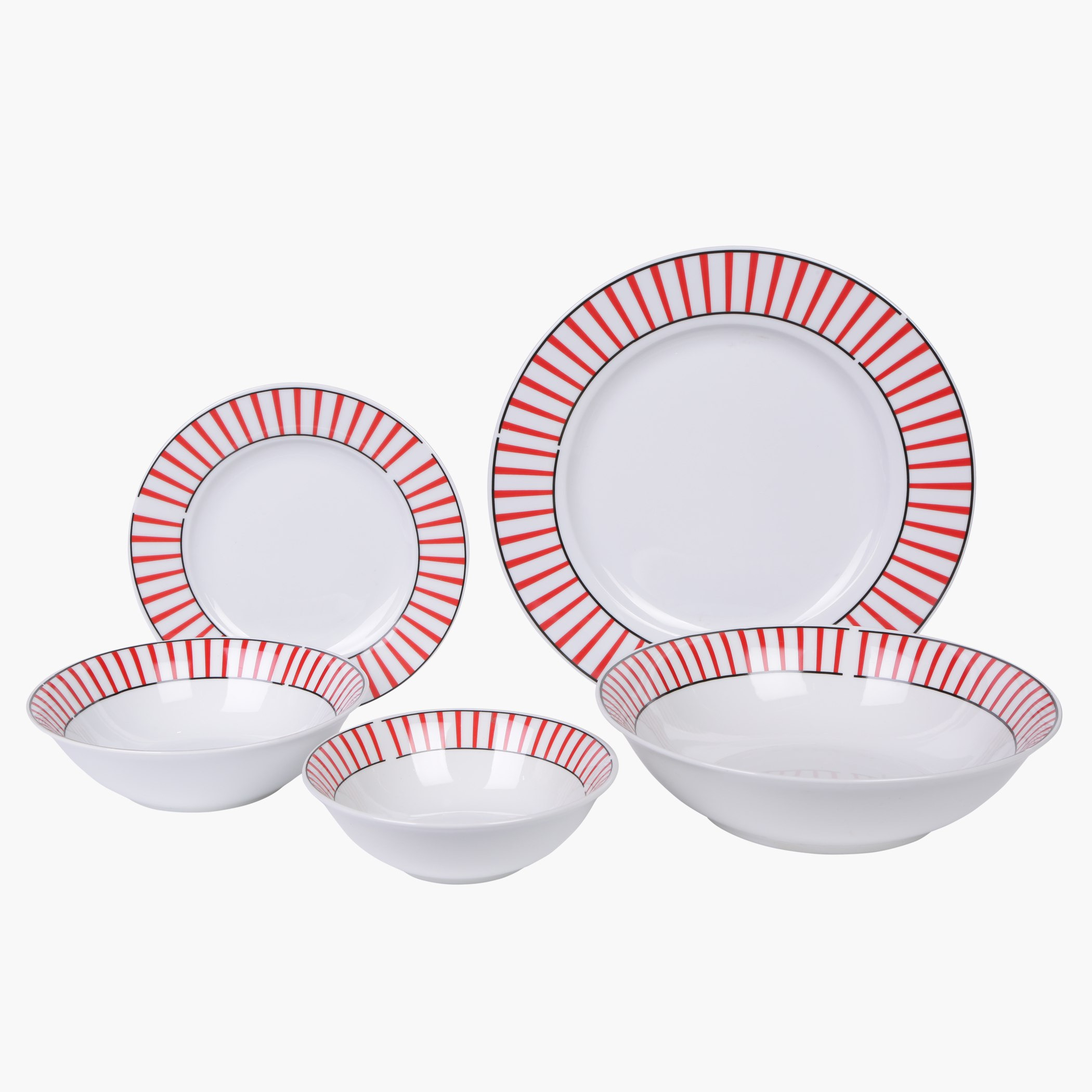 طقم مستلزمات سفرة بطبعات سامويل من 20 قطعة-hbxhomeware-hbxkitchen-image-1