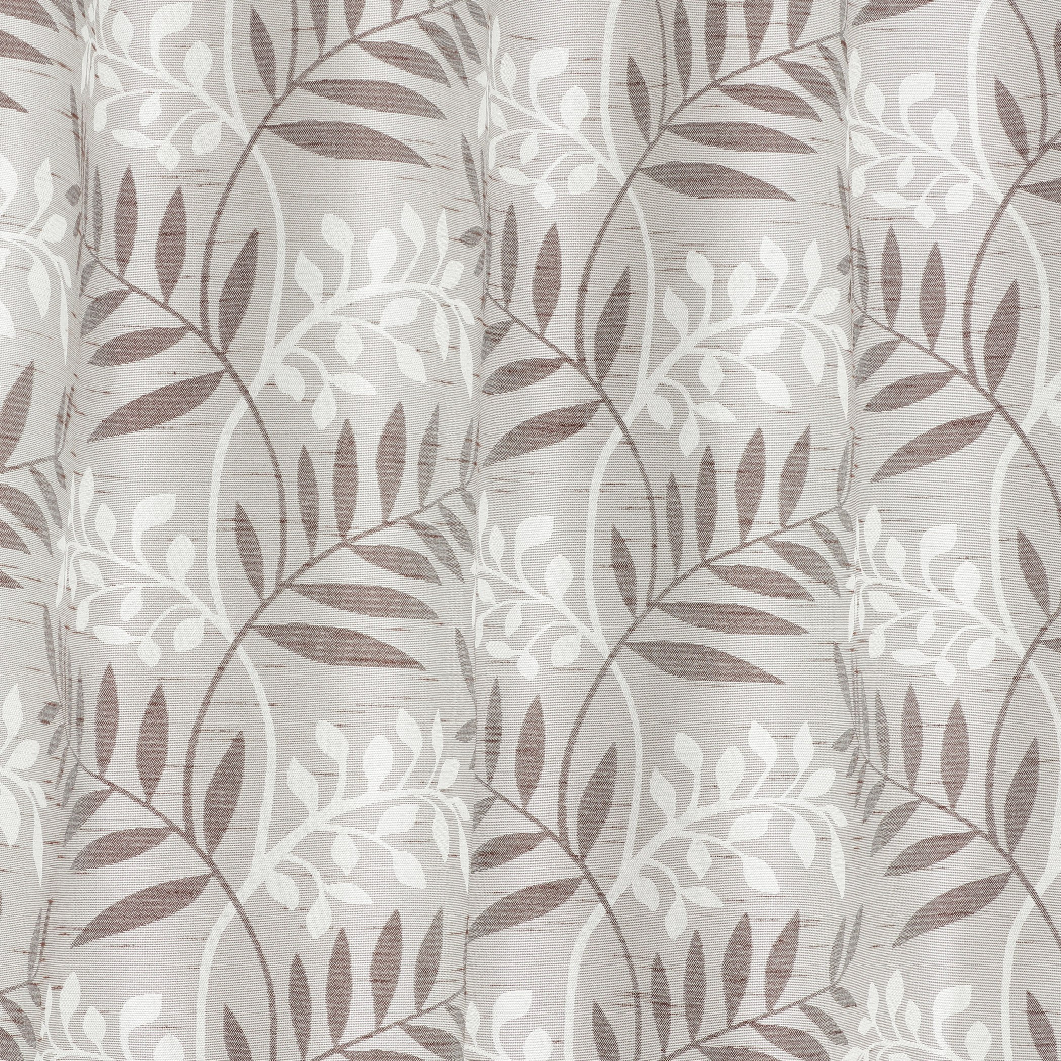 طقم ستائر جاكارد من قطعتين بطبعات فيرن - 140x300 سم-hbxbedroom-windowcoverings-curtains-image-2