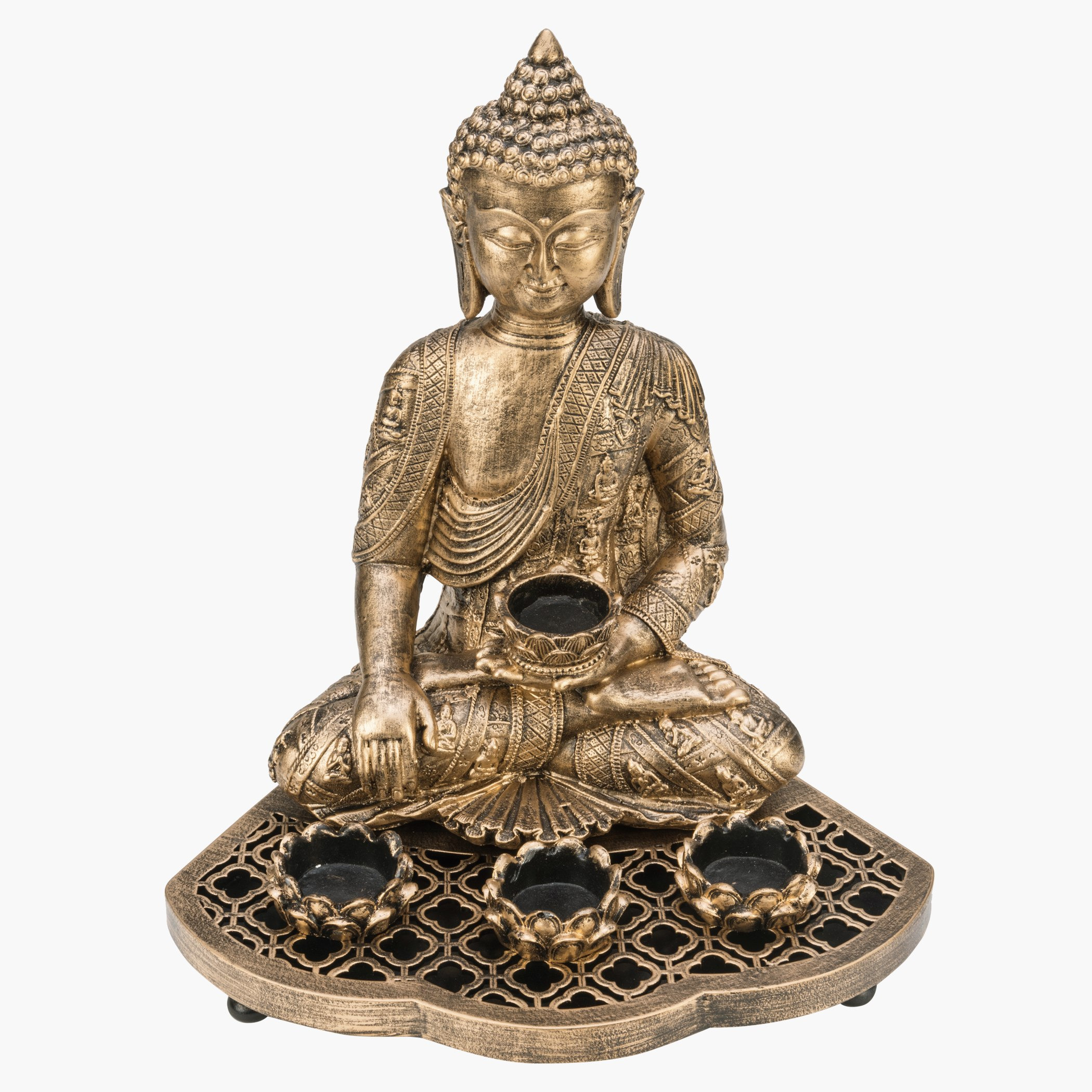 تمثال بوضعية التأمّل - مجموعة من خمس قطع-hbxhomeware-homedecor-figurinesandornaments-image-2