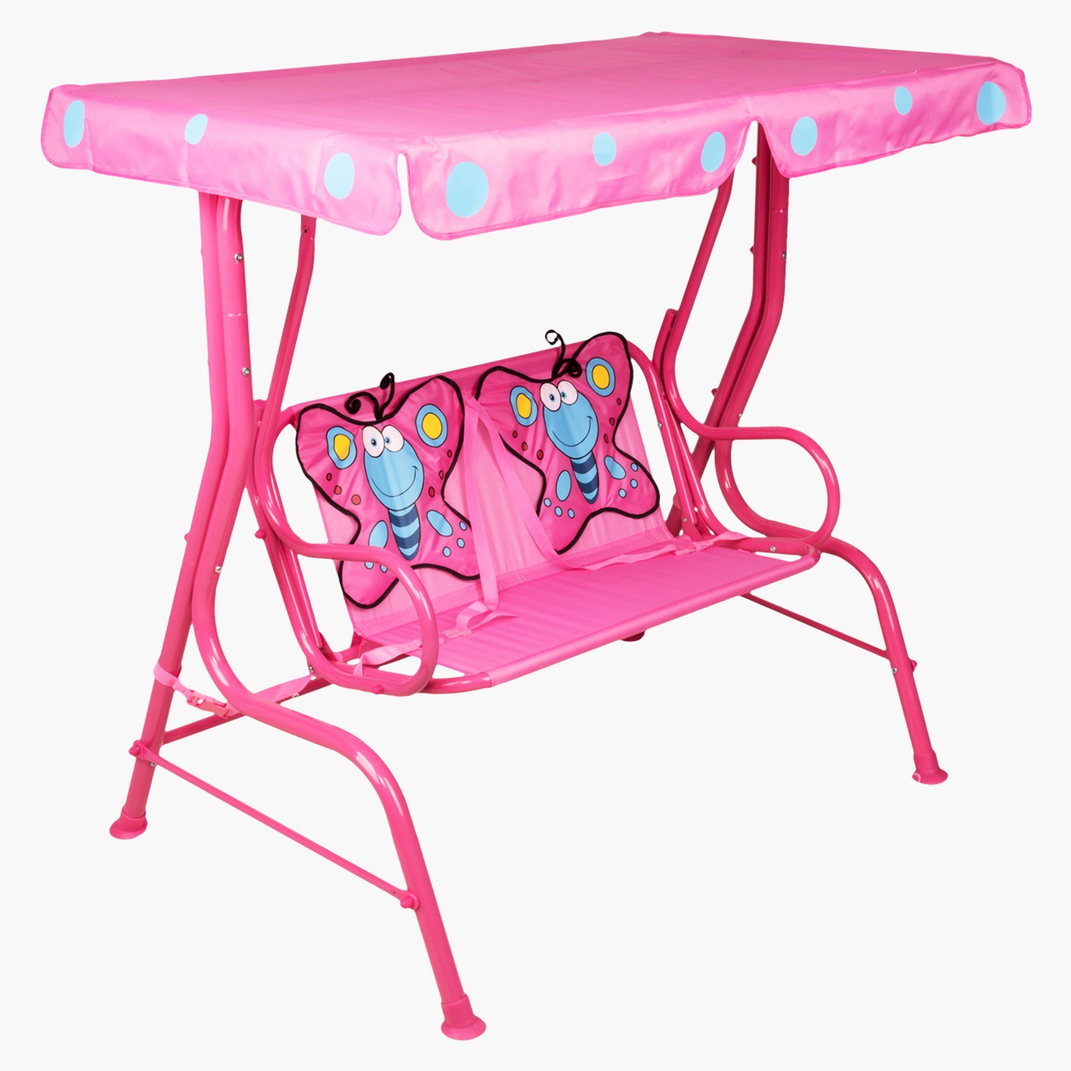 أرجوحة للأطفال بمقعدين بتصميم فراشة-hbxfurniture-kidsroom-studychairs-image-3