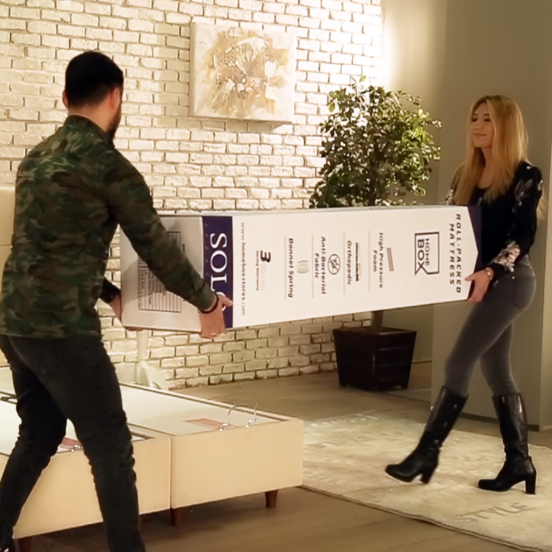 iSolo King Size Roll-Pack Bonnell Spring Mattress - 180x200x22 cm-hbxfurniture-mattresses-king-image-6