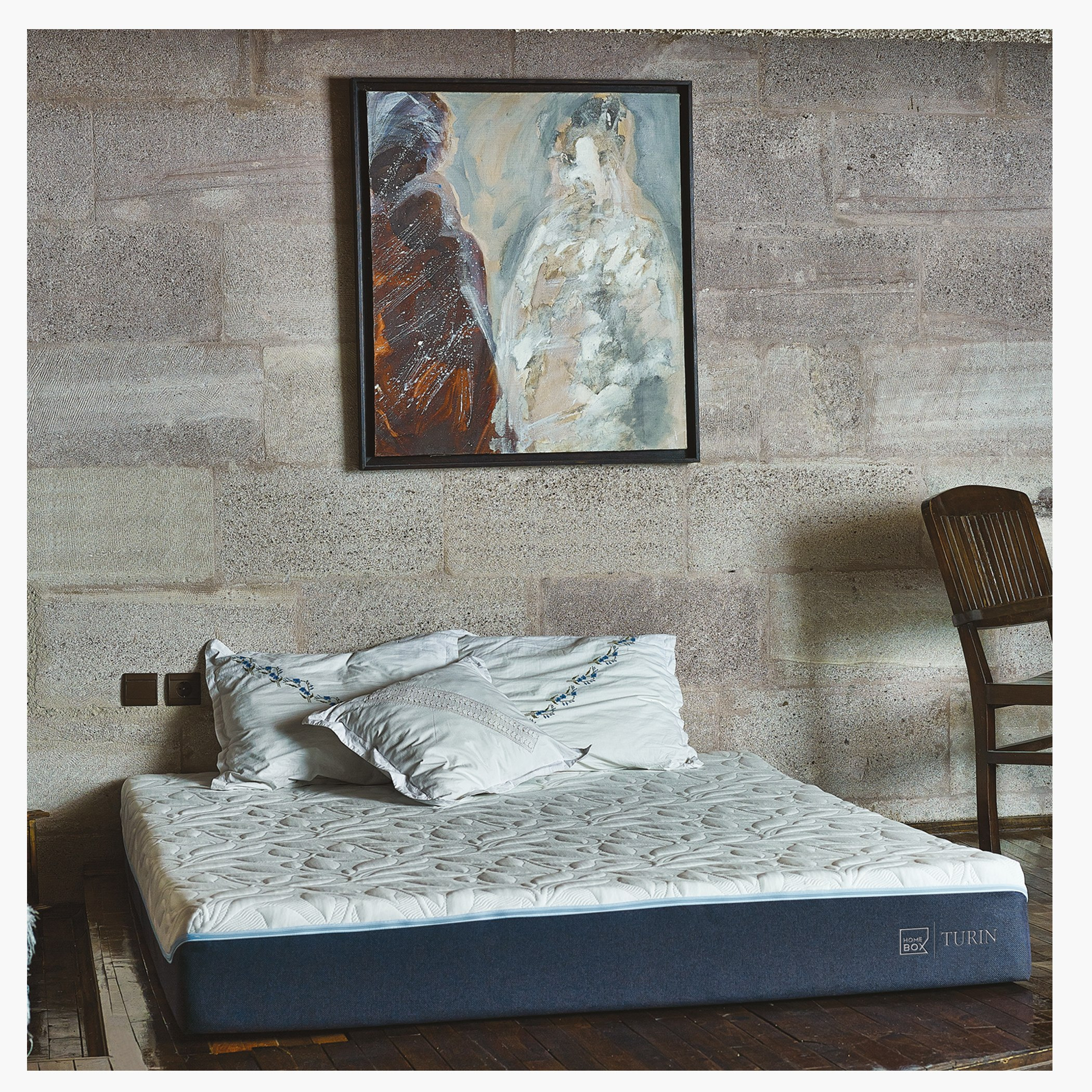 iTurin King Size Roll-Pack Memory Foam Mattress - 180x200x24 cm-hbxfurniture-mattresses-king-image-2