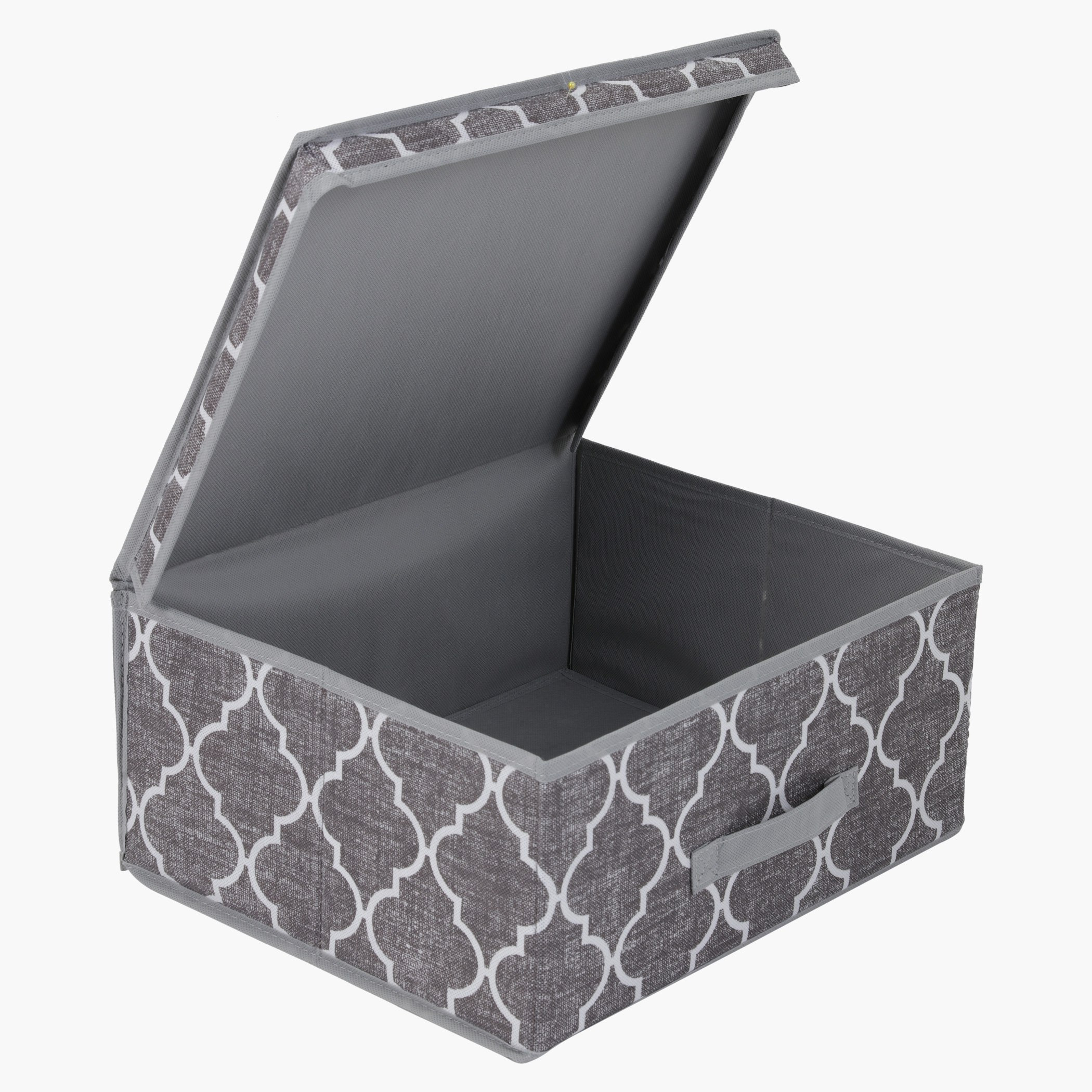 صندوق تخزين بنقوش إي بيس - 33x40x18 سم-hbxbedroom-bedroomaccessories-bedroomstorage-image-3
