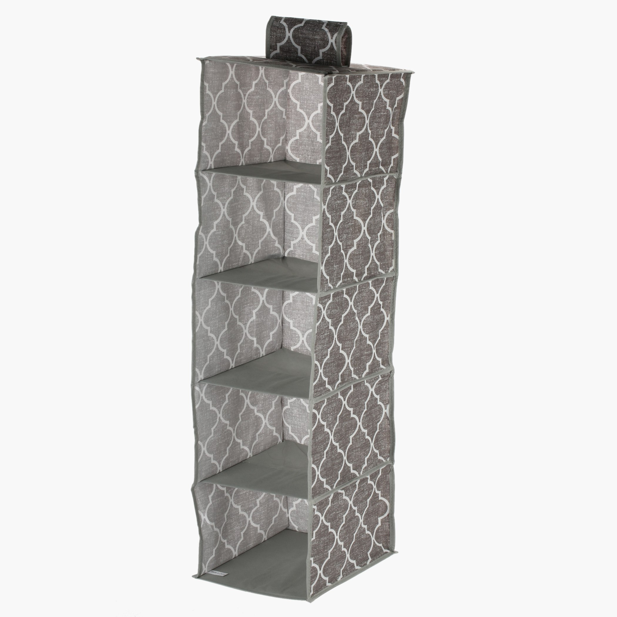 Ebase Printed 5-Shelf Hanging Organiser-hbxbedroom-bedroomaccessories-bedroomstorage-image-2