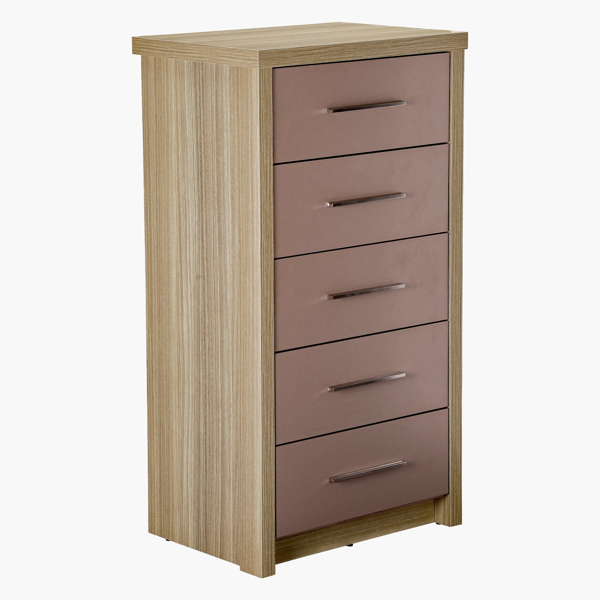 وحدة تخزين 5 أدراج من كراميل-hbxfurniture-dressersandchests-chestofdrawers-image-1