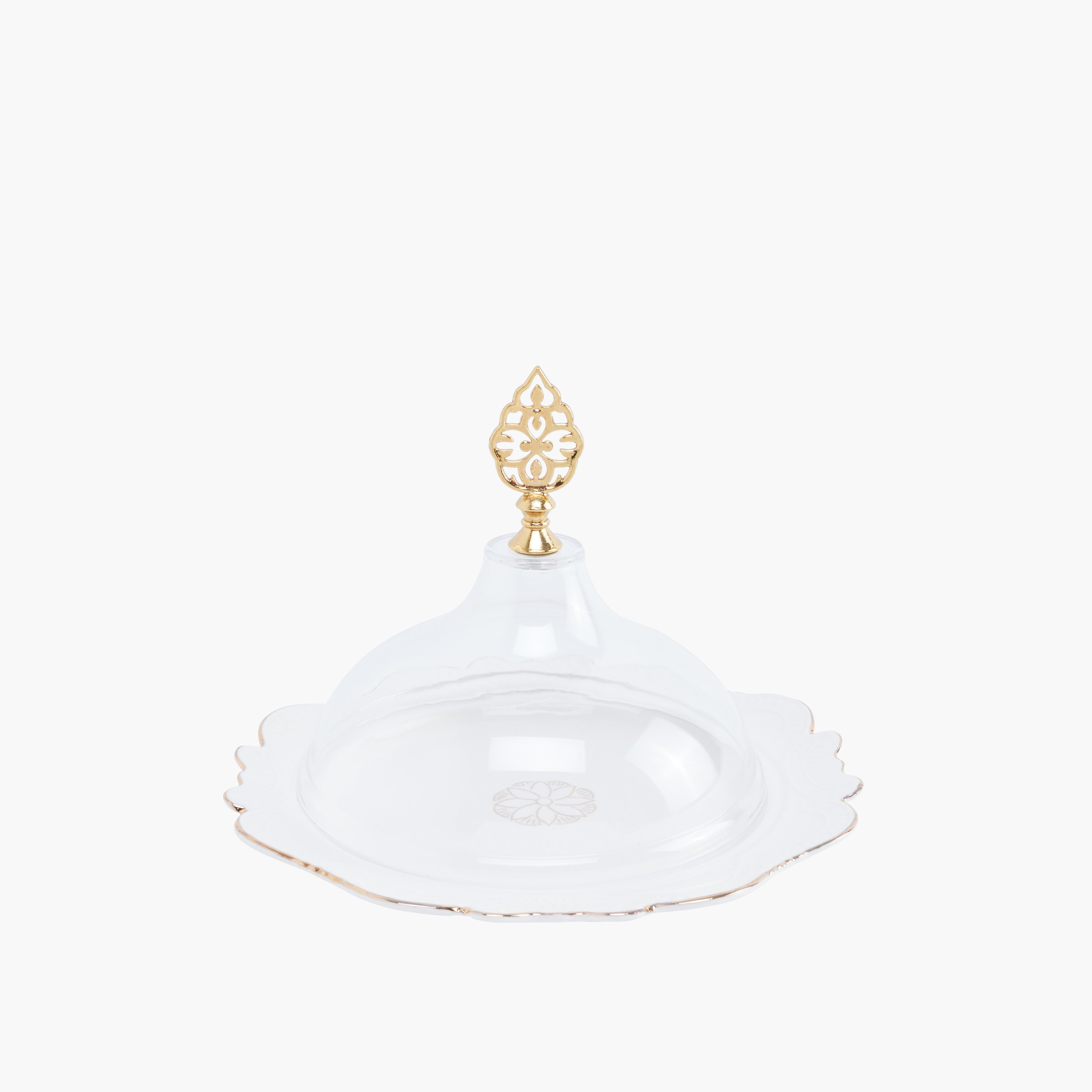 صحن بغطاء أكريليك من كوينز - 22 سم-hbxdecorandfurnishings-tabletop-serveware-image-3