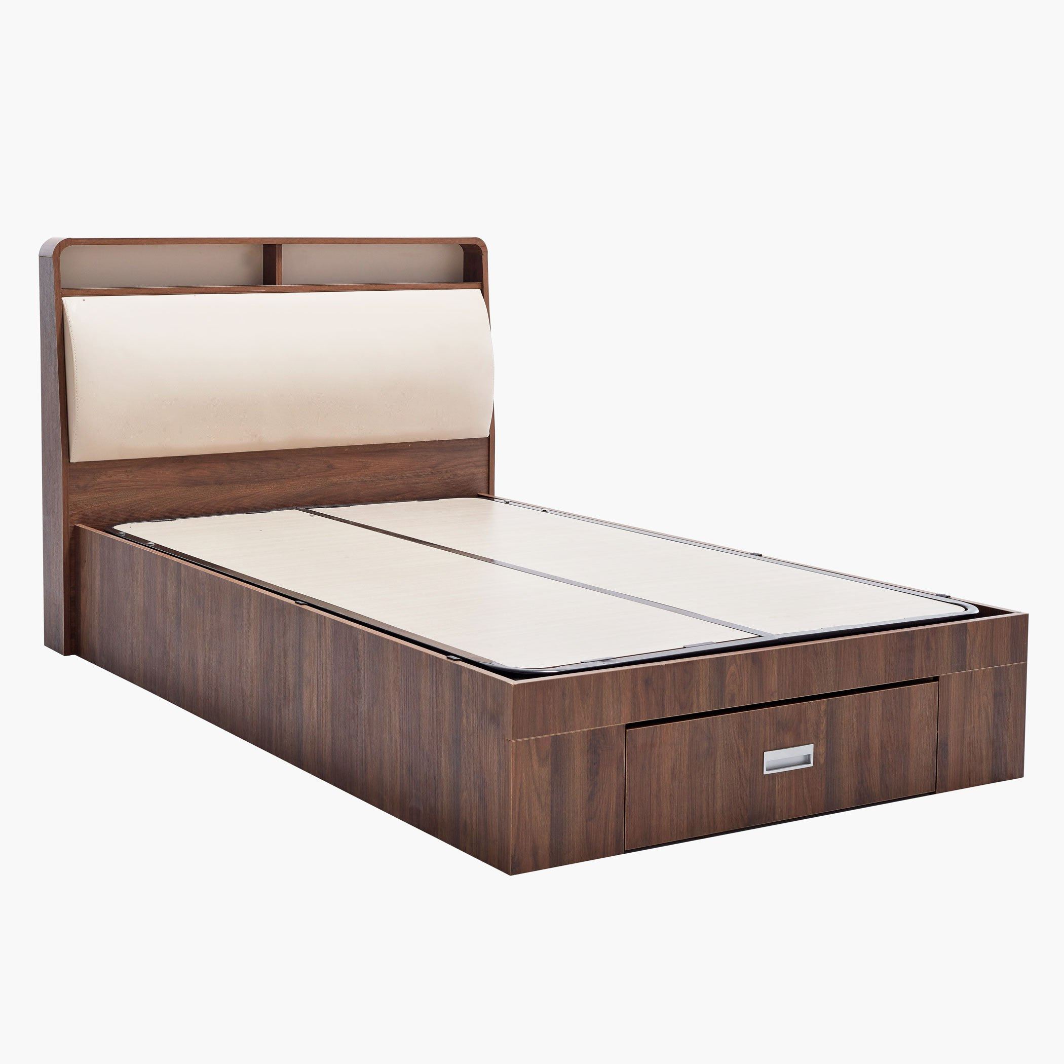 سرير مع وحدة تخزين هيدروليكية ودرج من فالينتينا - 120×200 سم-hbxbedroom-bedsandbedsets-beds-twin-image-2