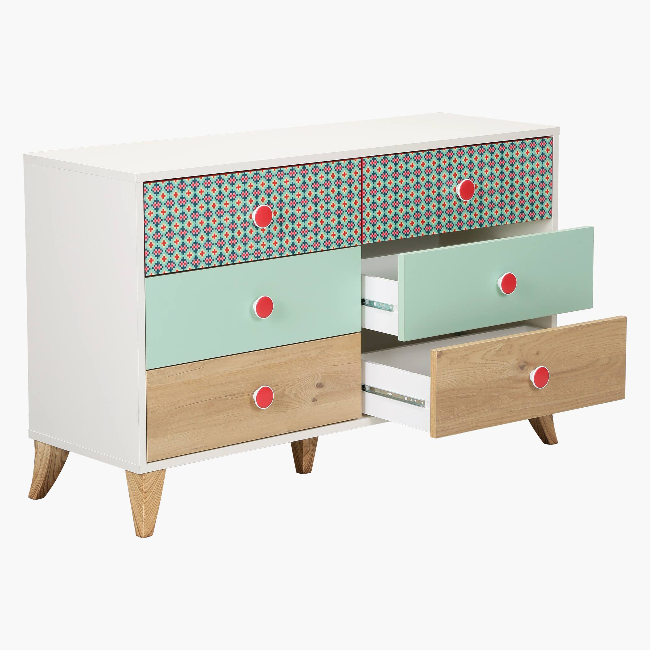 طاولة تزيين كبيرة 6 أدراج دون مرآة من المغرب-hbxfurniture-bedroom-dressersandmirrors-image-2