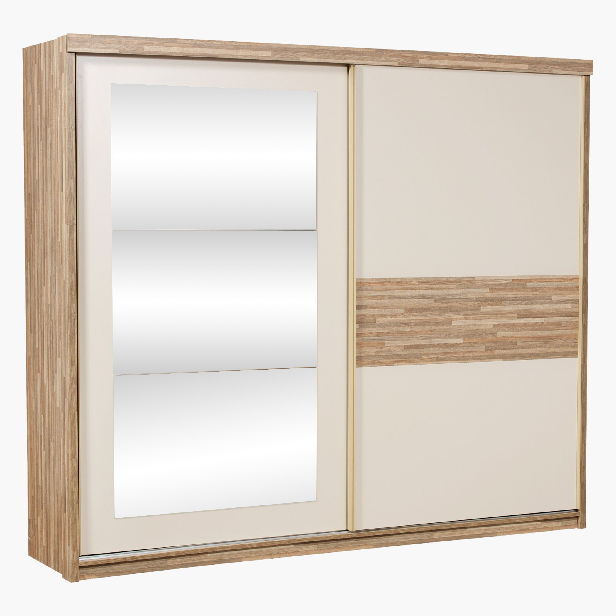 خزانة ملابس بباب انزلاقي مع مرآة من باركاي-hbxfurniture-wardrobes-image-1