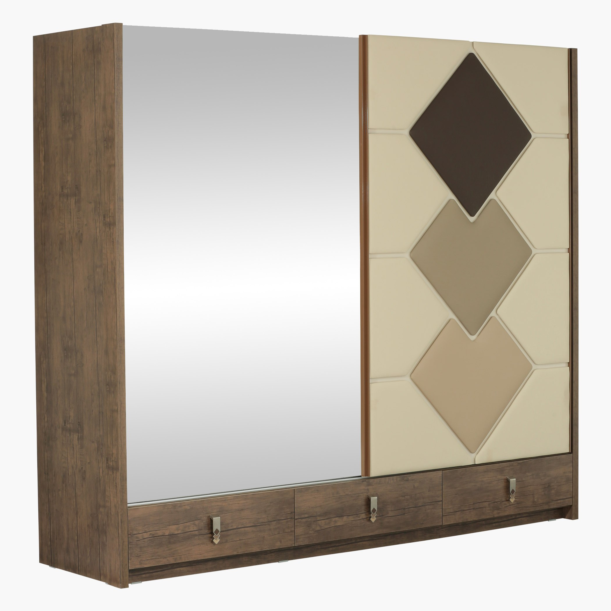 خزانة ملابس بباب انزلاقي مع مرآة من سوليس-hbxfurniture-wardrobes-image-1