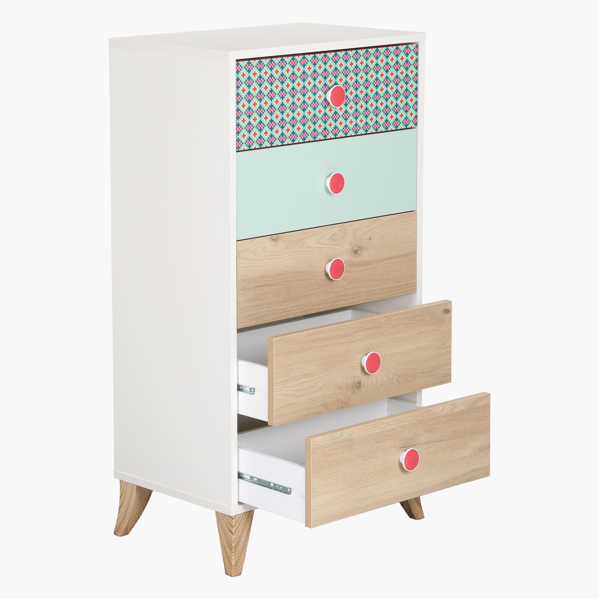 وحدة تخزين 5 أدراج من موروكو-hbxfurniture-dressersandchests-chestofdrawers-image-2