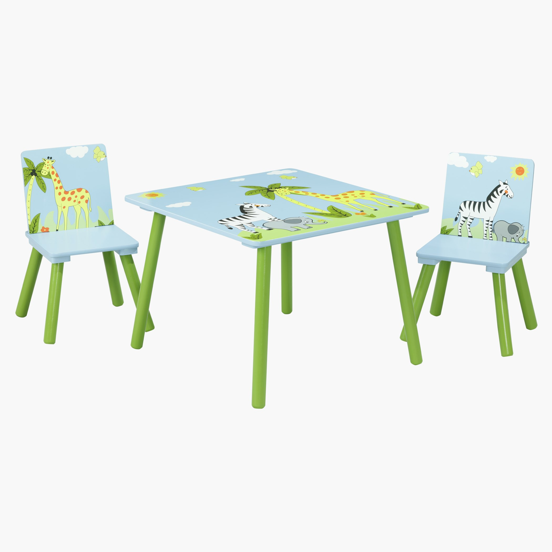 طقم طاولة للأطفال من 3 قطع چانجل-hbxfurniture-office-desks-image-1