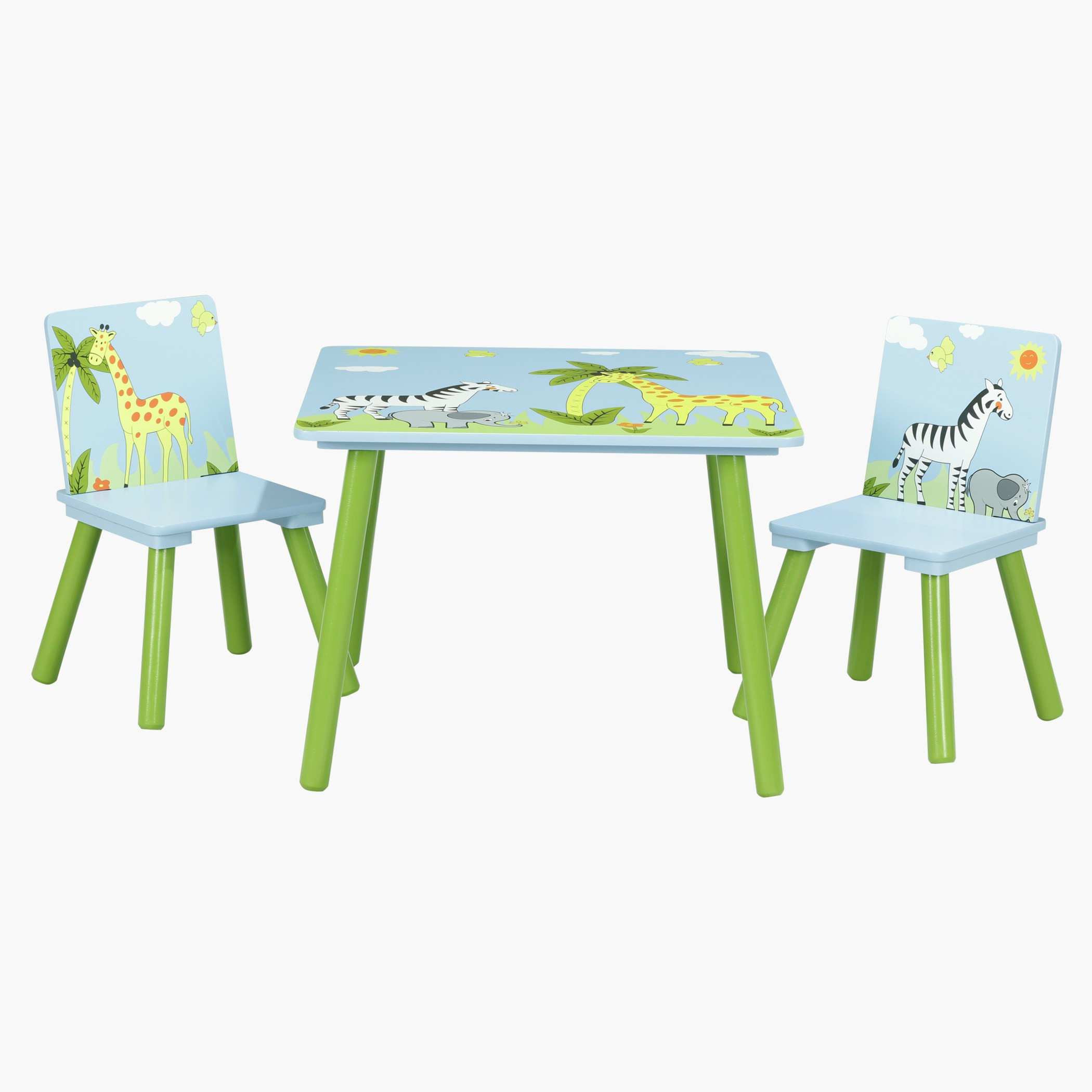 طقم طاولة للأطفال من 3 قطع چانجل-hbxfurniture-office-desks-image-2
