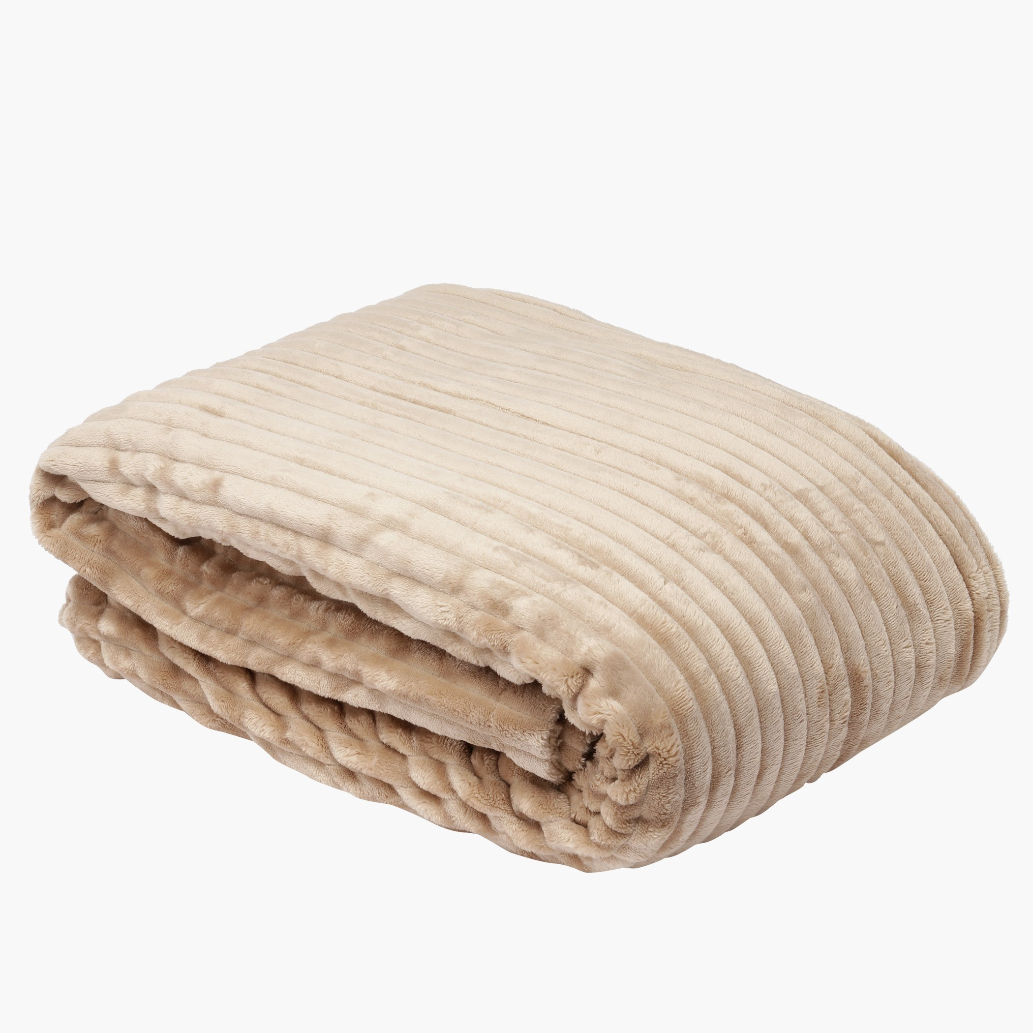 بطانية مزدوجة بتفاصيل قطيفة لوكسوت - 150x220سم-hbxhomeware-hbxbedroom-image-1