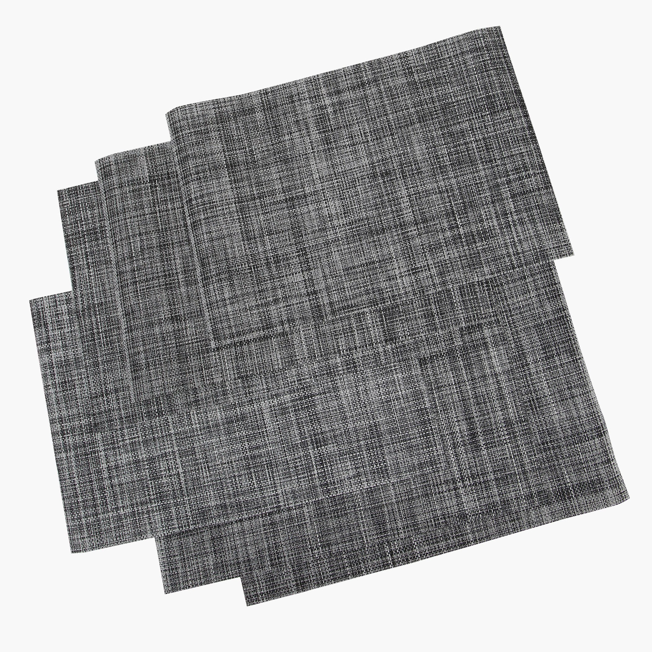 طقم لبادات صحون بي في سي بارزة الملمس كينسلي من 6 قطع - 30x45سم-hbxdecorandfurnishings-homefurnishings-tablelinens-image-1