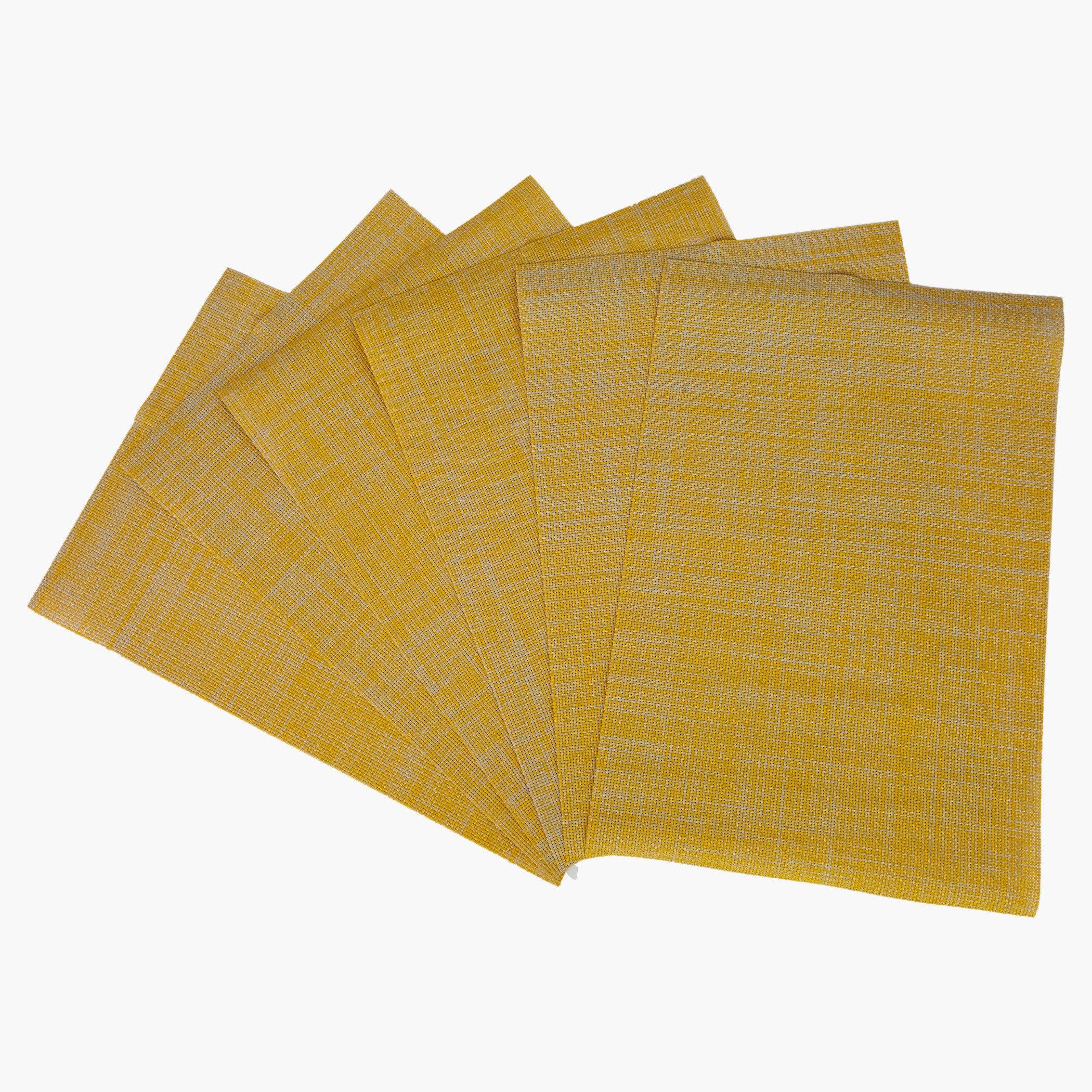 لبادة صحون بارزة الملمس كينسلي - طقم من 6 قطع-hbxdecorandfurnishings-homefurnishings-tablelinens-image-1