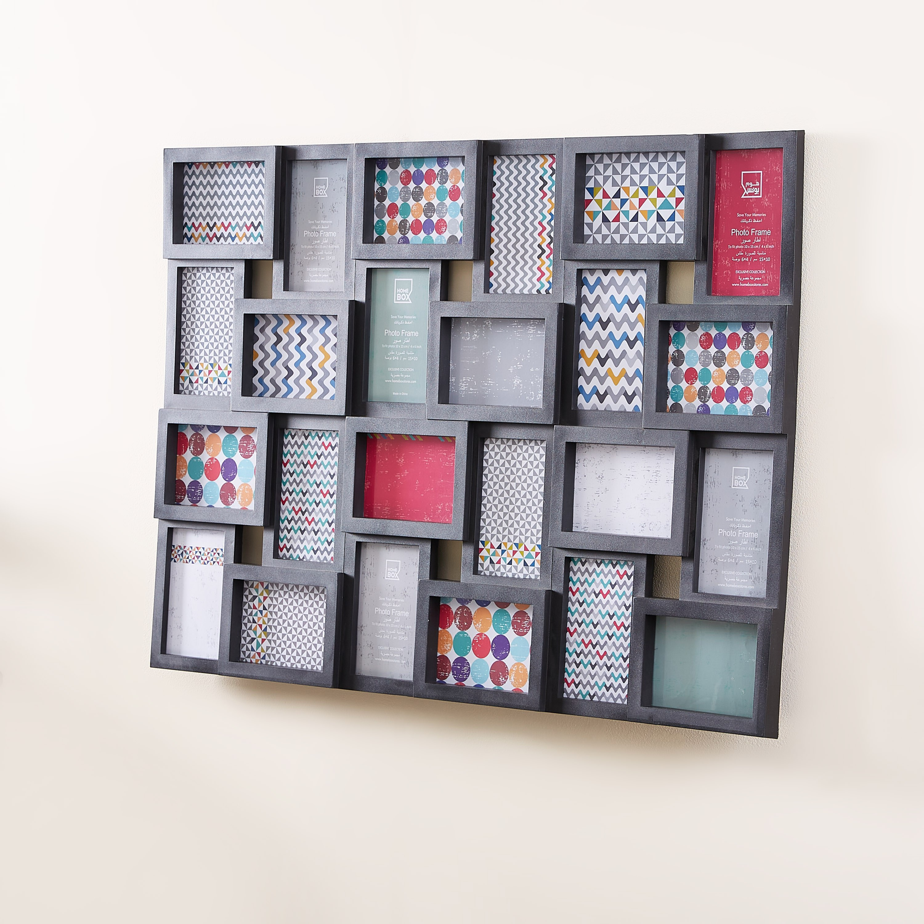 برواز صور مجمعة لـ 24 صورة عائلية-hbxkidsandyouth-walldecor-photoframes-image-2