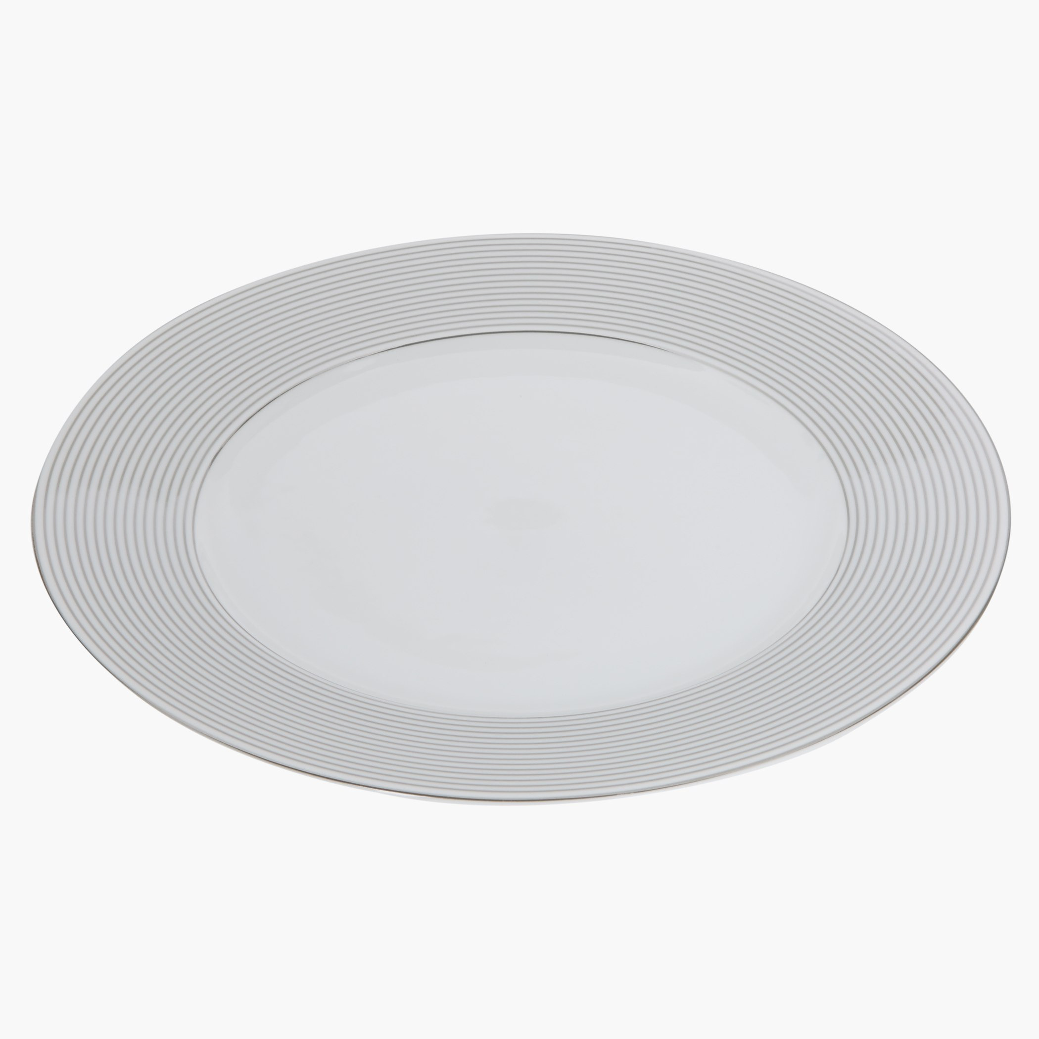 صحن عشاء مستدير بنقوش سيلفرلاين-hbxdecorandfurnishings-tabletop-crockery-image-2