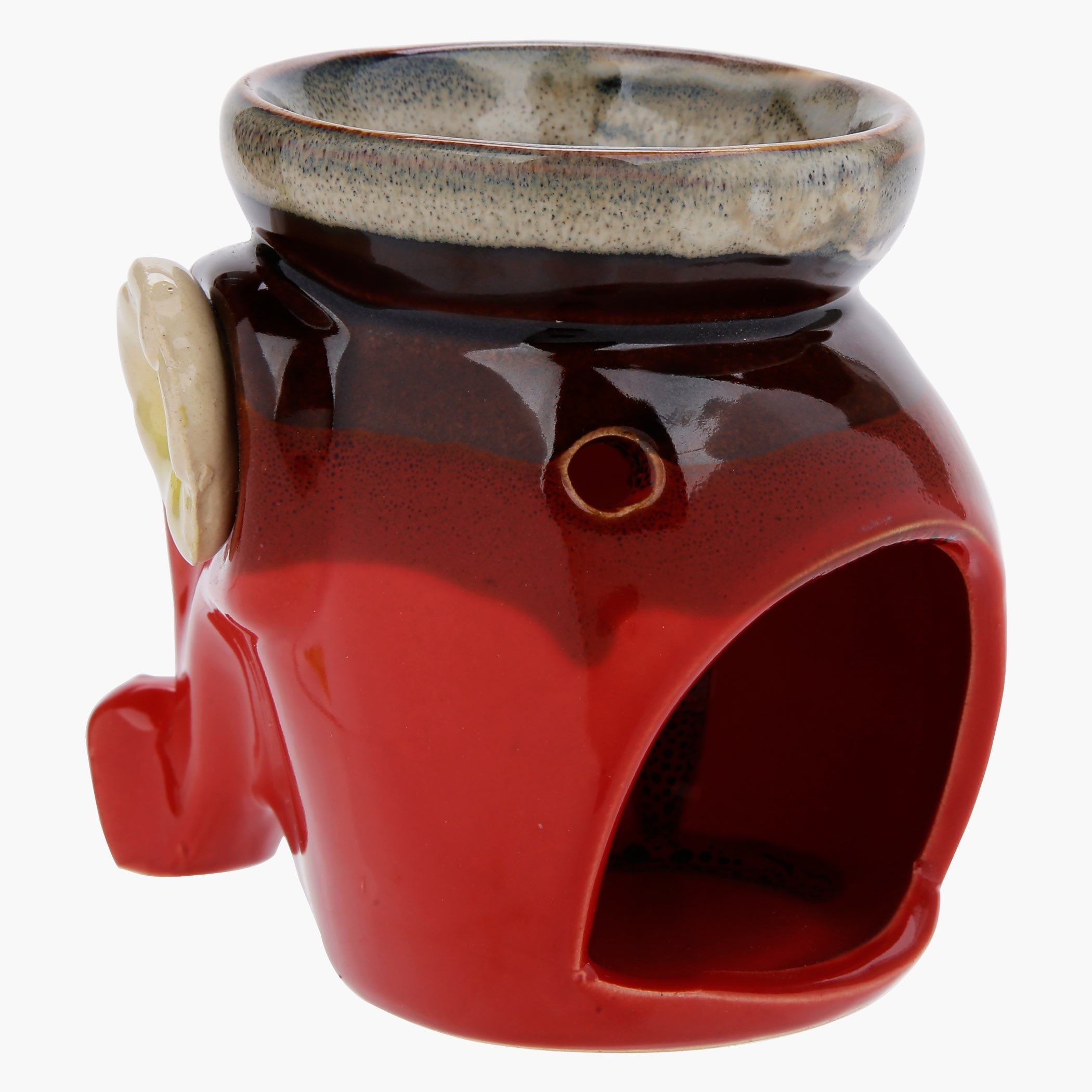 مبخرة زيوت عطرية بتصميم فيل مع زهرة-hbxhomeware-homedecor-figurinesandornaments-image-3