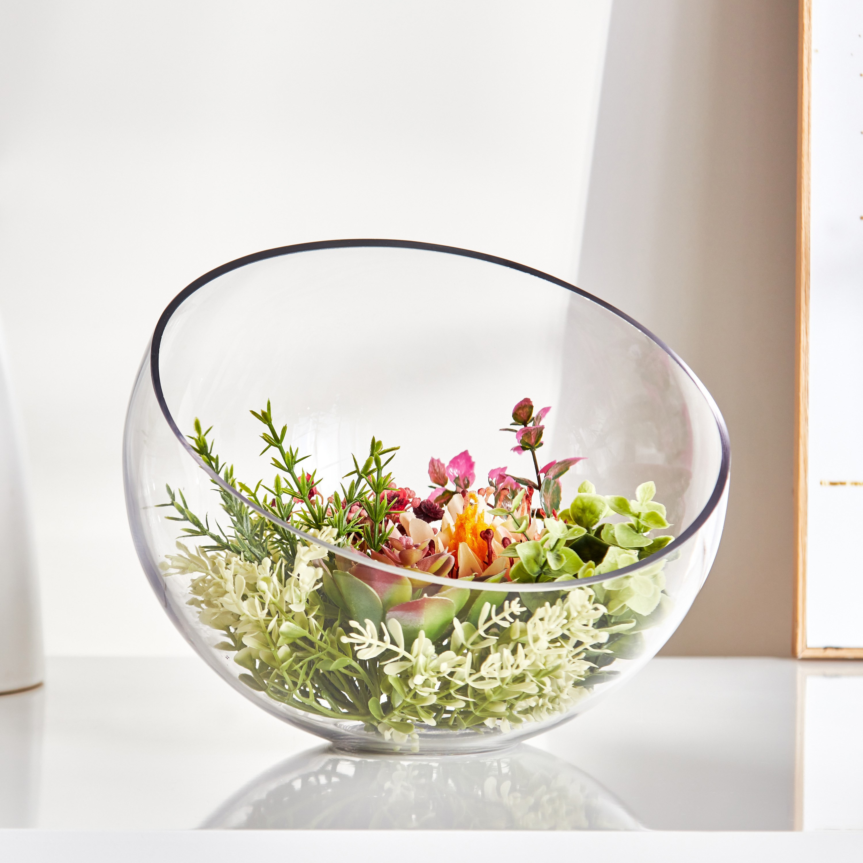 Atlanta Tyche Transparent Glass Bowl - 20 cm-PROMO_HB_AE_B1G1_250925-image-1