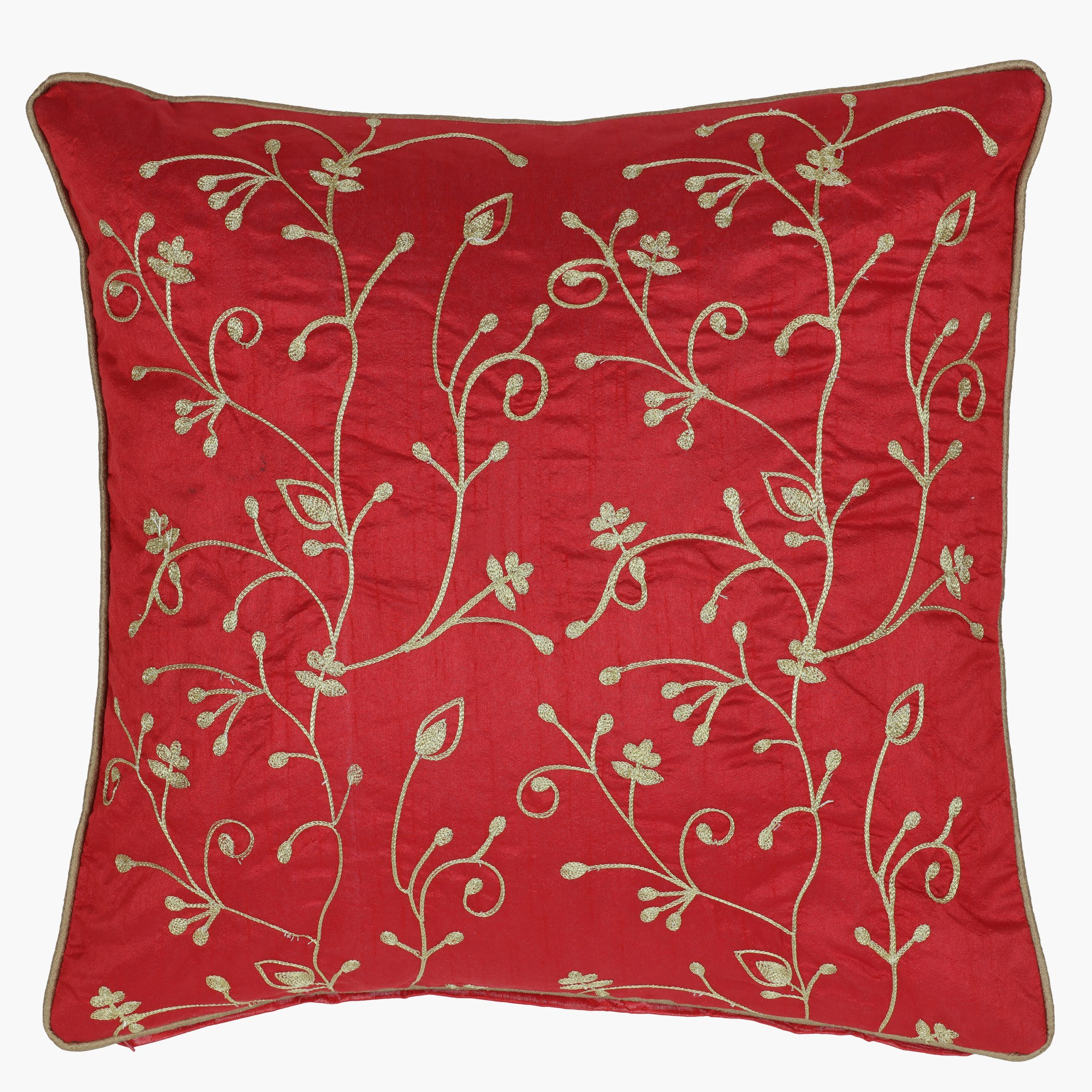 وسادة محشوة ومطرّزة لويس - 45x45 سم-hbxlivingroom-furnishings-cushionsandcovers-filledcushions-image-1