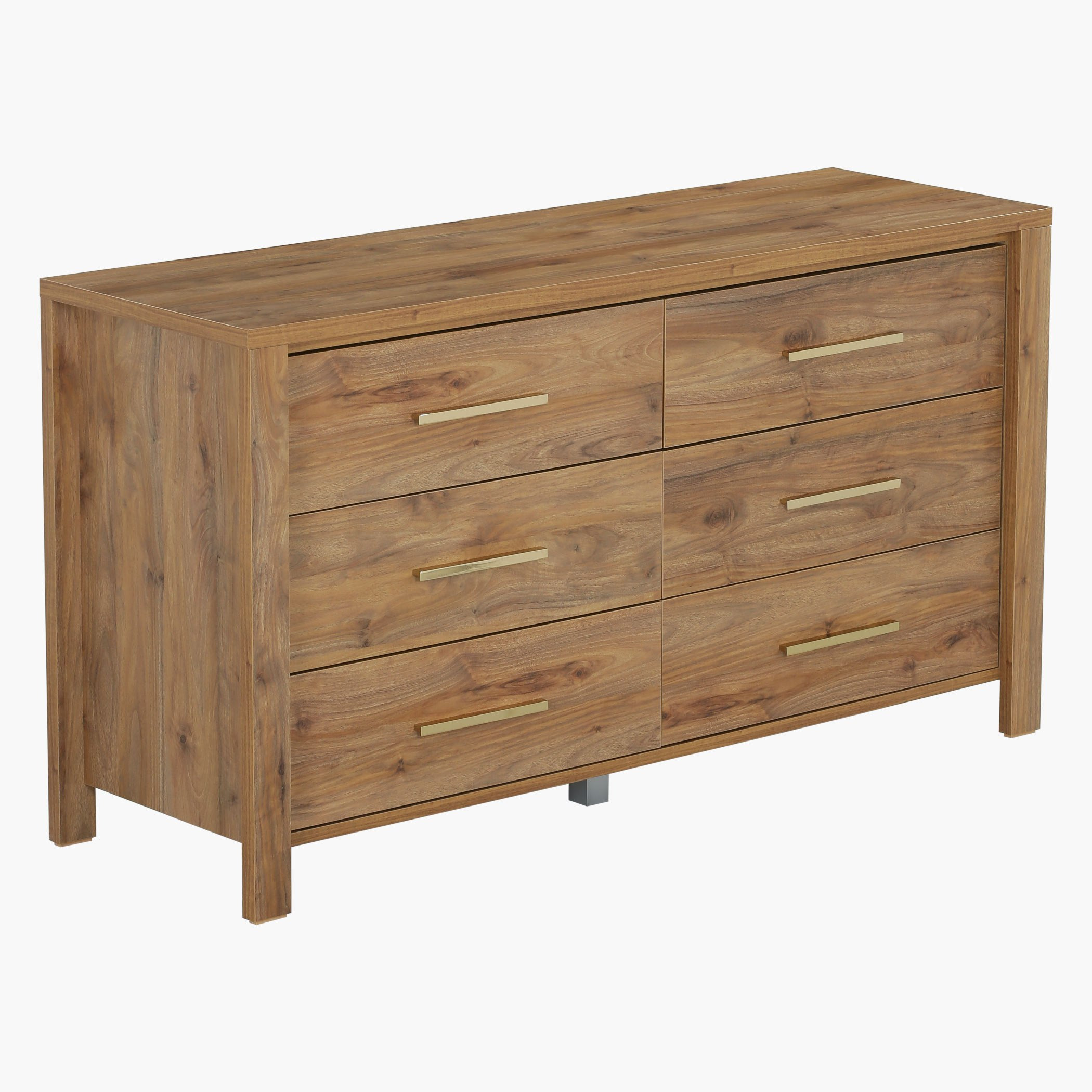 طاولة تزيين كبيرة 6 أدراج دون مرآة من سافانا-hbxfurniture-bedroom-dressersandmirrors-image-1
