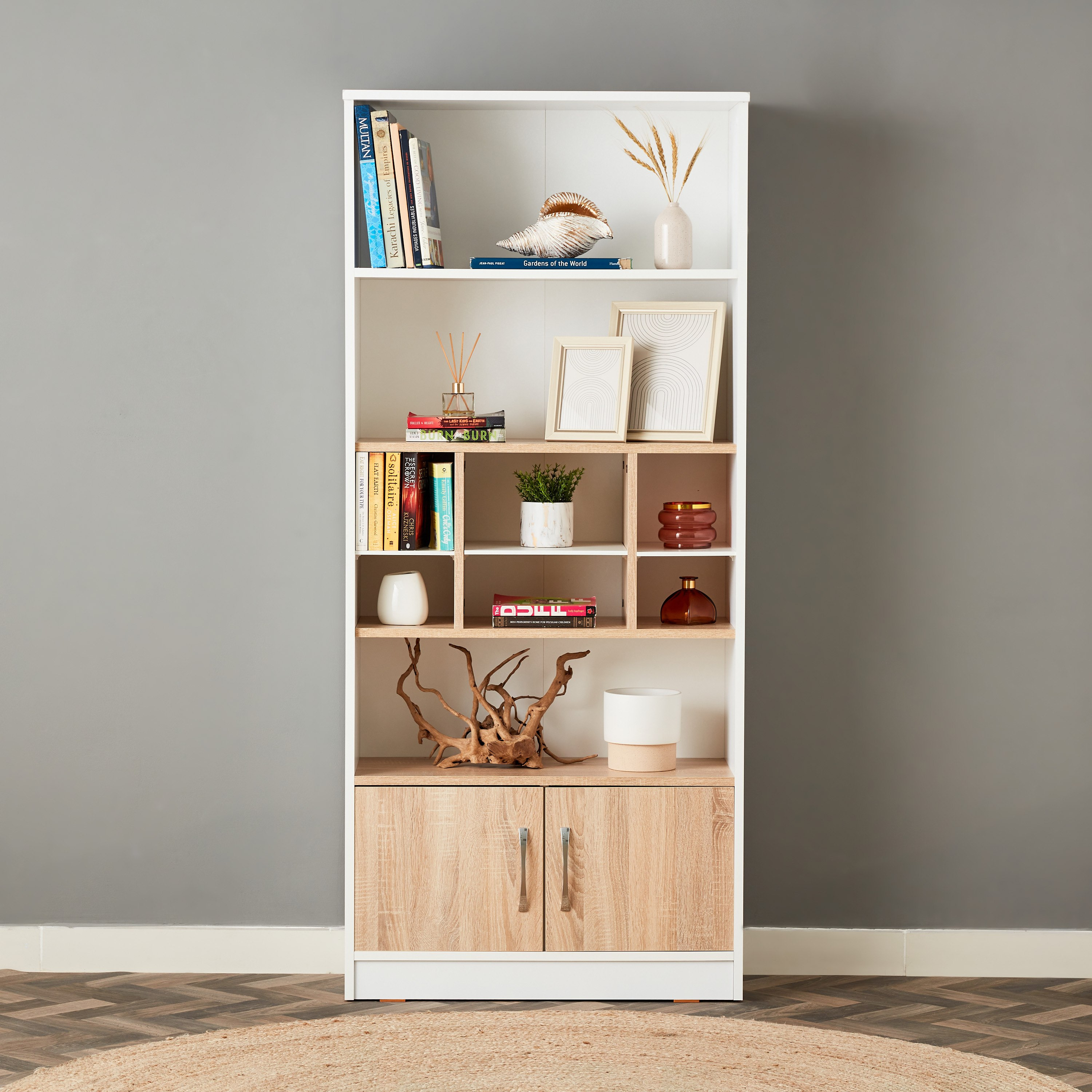 خزانة كتب ببابين من كوستاجات-hbxfurniture-office-bookcases-image-1
