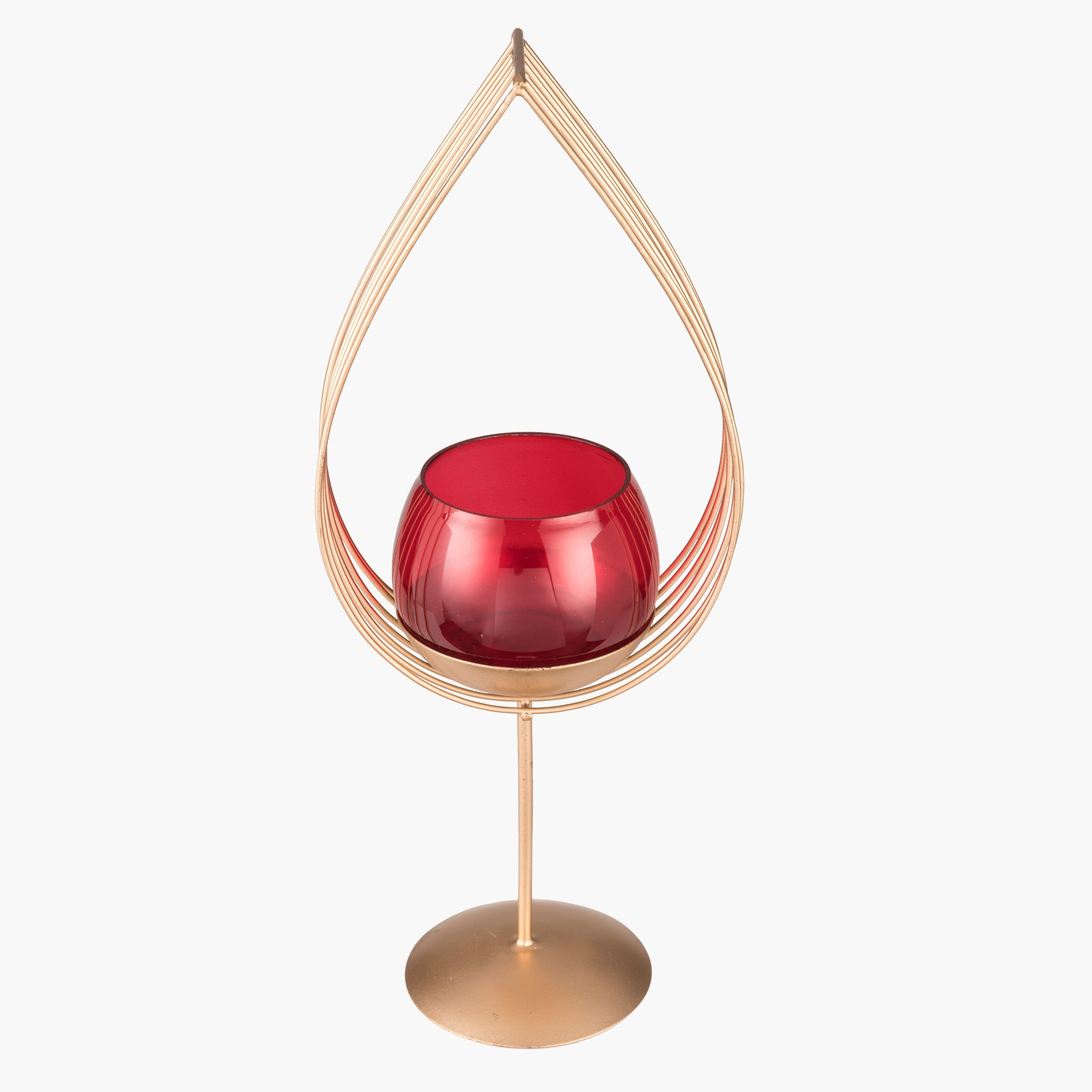 شمعة صغيرة متدلية مع كأس شمع-hbxlivingroom-decorandaccessories-candleholders-image-2