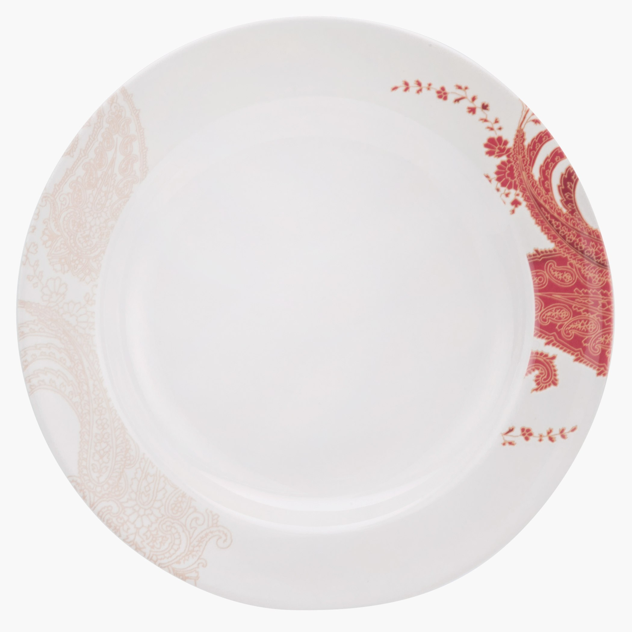 صحن حساء مستدير بطباعة بيزلي إكسوتيك-hbxdecorandfurnishings-tabletop-crockery-image-3