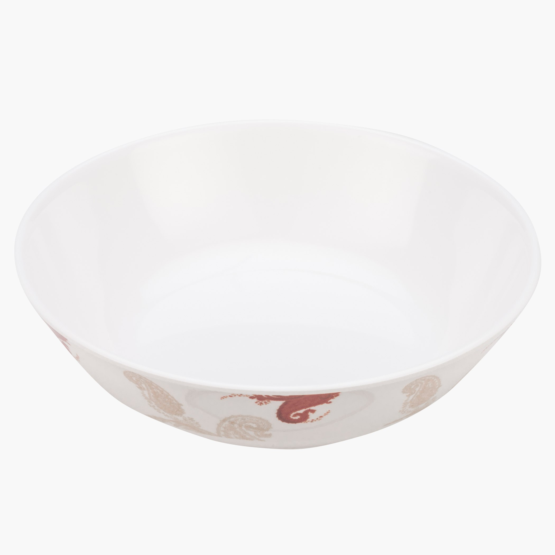 Exotic Paisley Round Serving Bowl-hbxdecorandfurnishings-tabletop-crockery-image-2