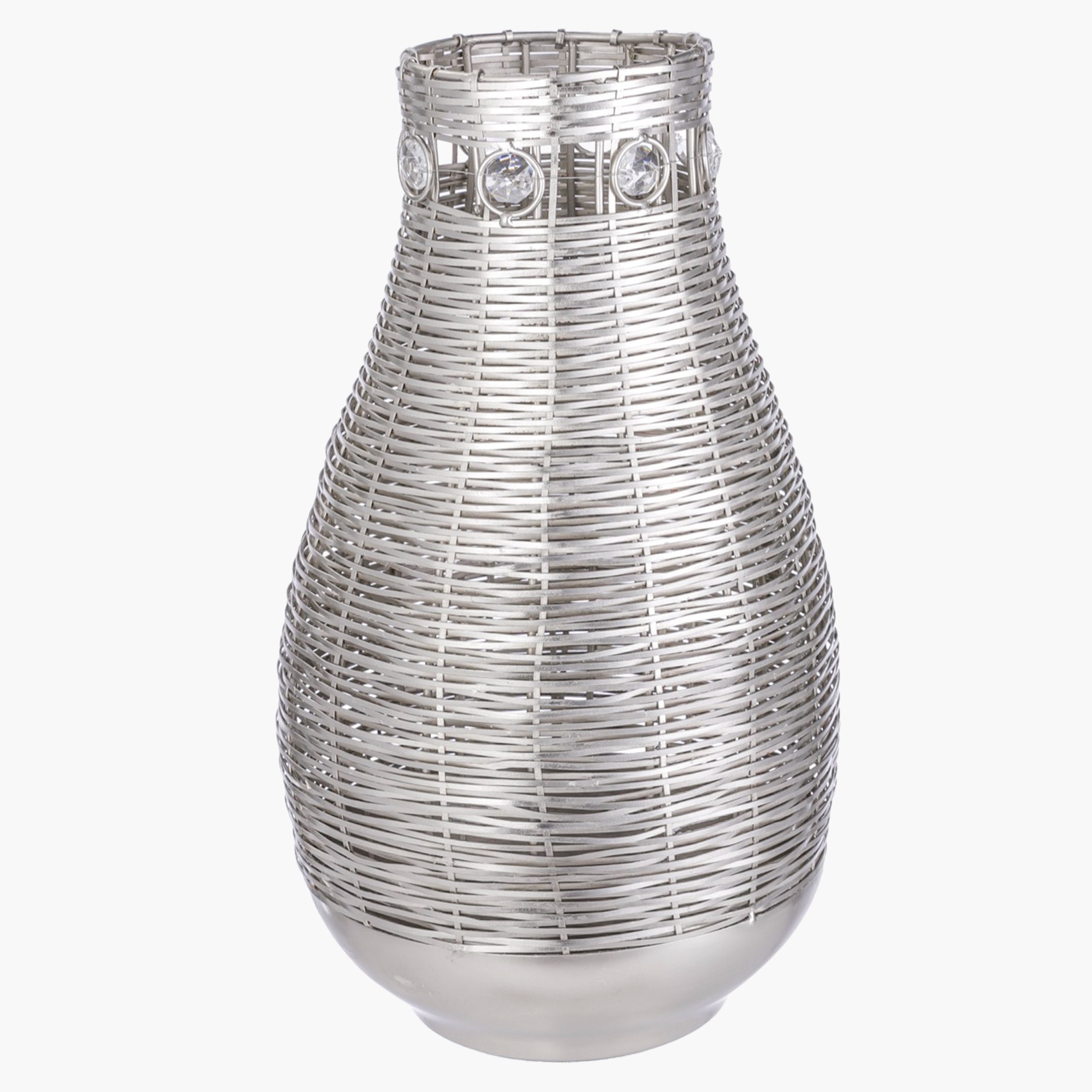 Hue Studded Wire Vase - Small-hbxbedroom-decorandaccessories-vases-image-1