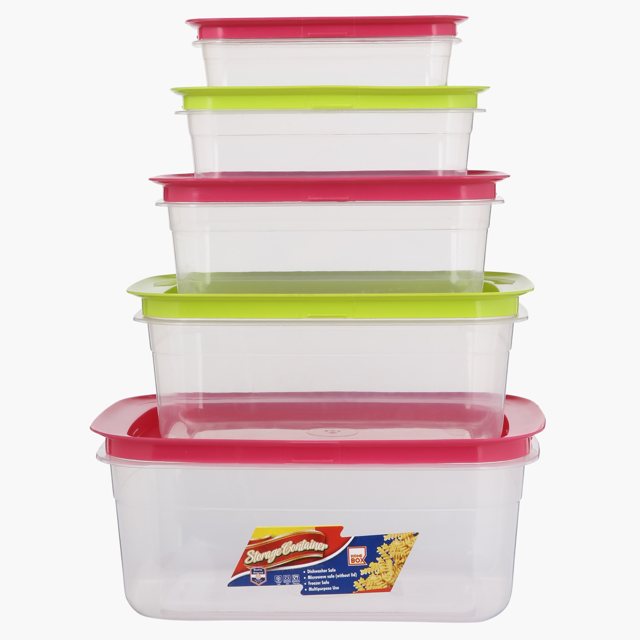 طقم حاويات الطعام من خمس قطع سبيكترا-hbxhomeware-hbxkitchen-image-1