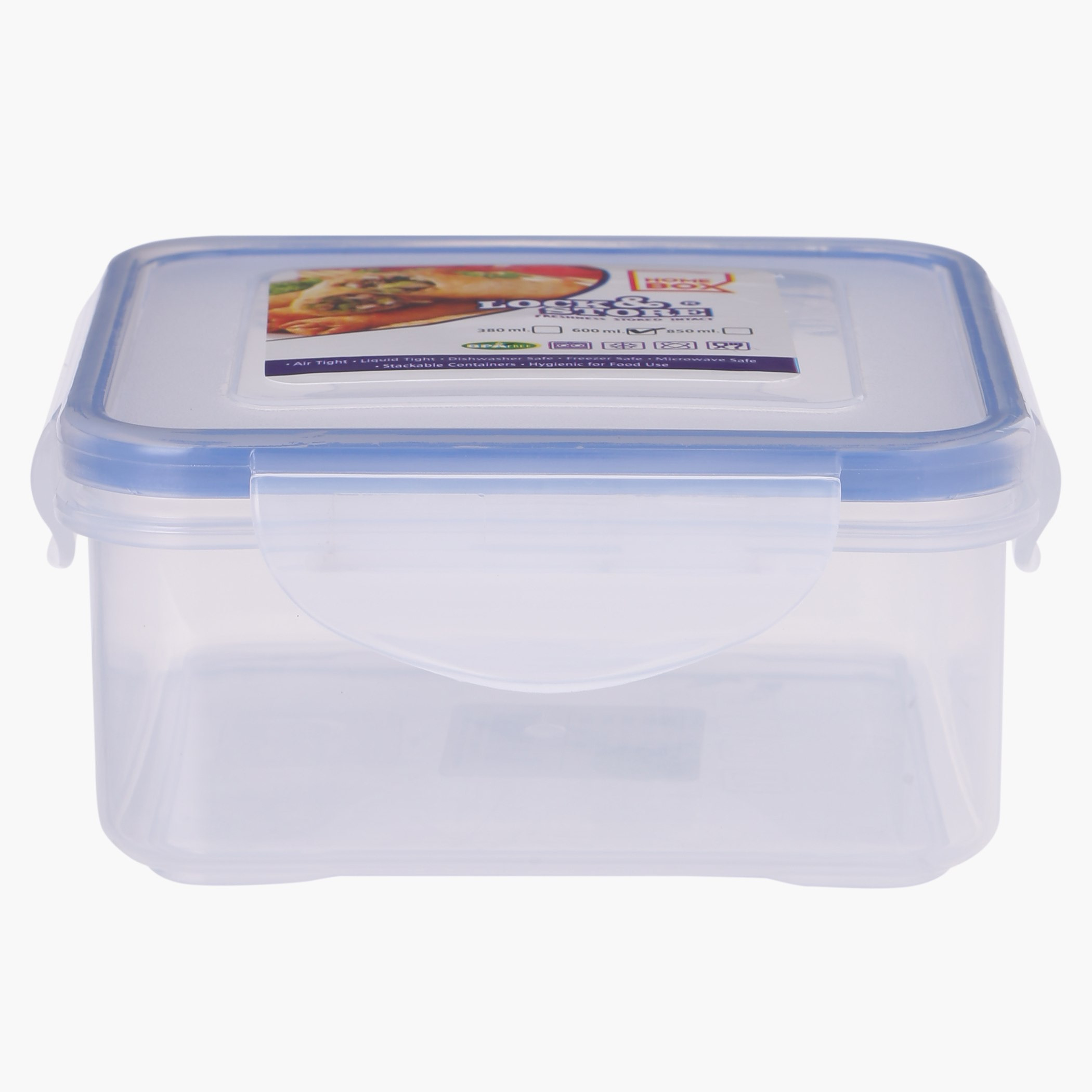 Spectra Lock and Store Square Container - 600 ml-hbxhomeware-hbxkitchen-image-2