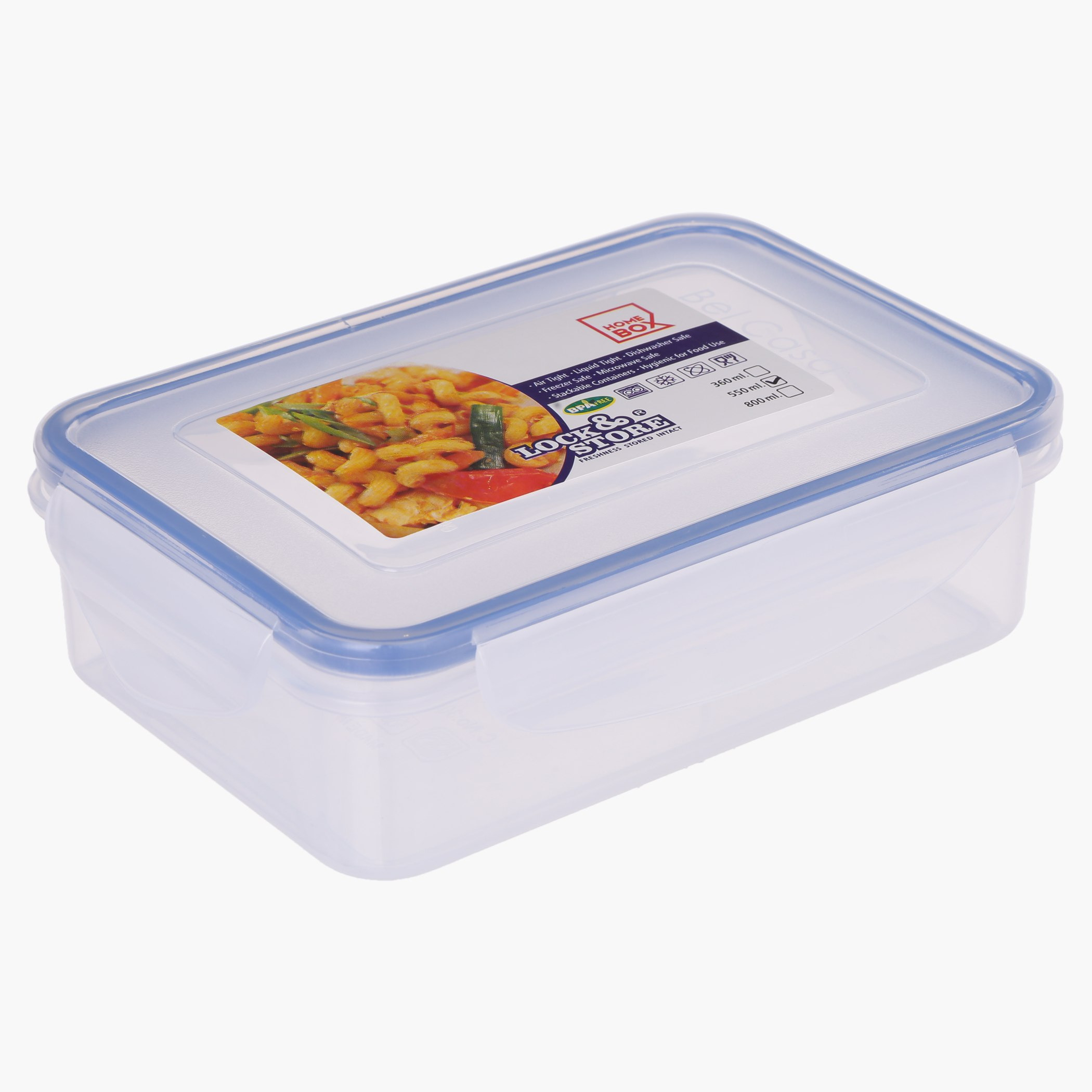 Spectra Lock and Store Rectangular Container - 550 ml-hbxhomeware-hbxkitchen-image-2