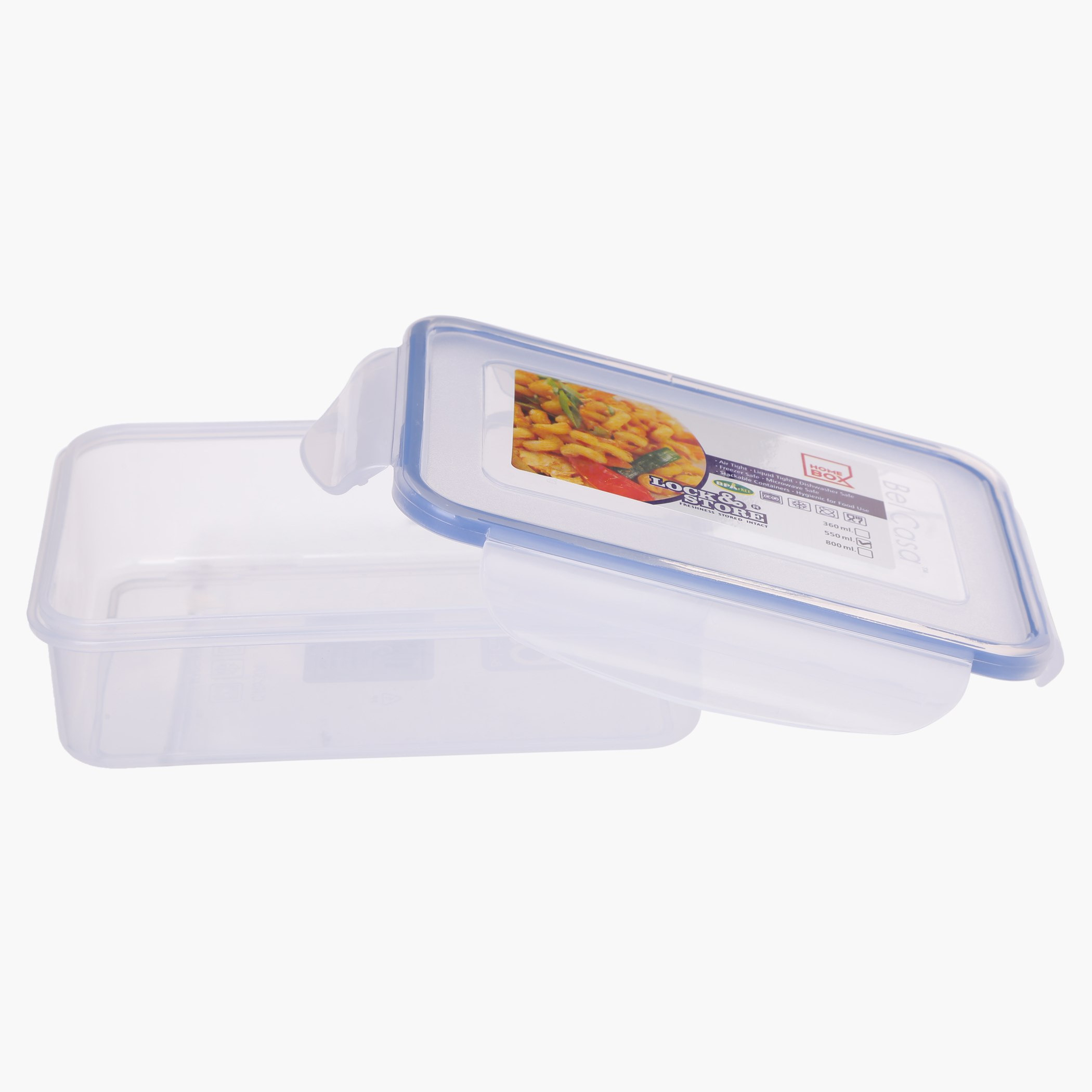 Spectra Lock and Store Rectangular Container - 550 ml-hbxhomeware-hbxkitchen-image-3