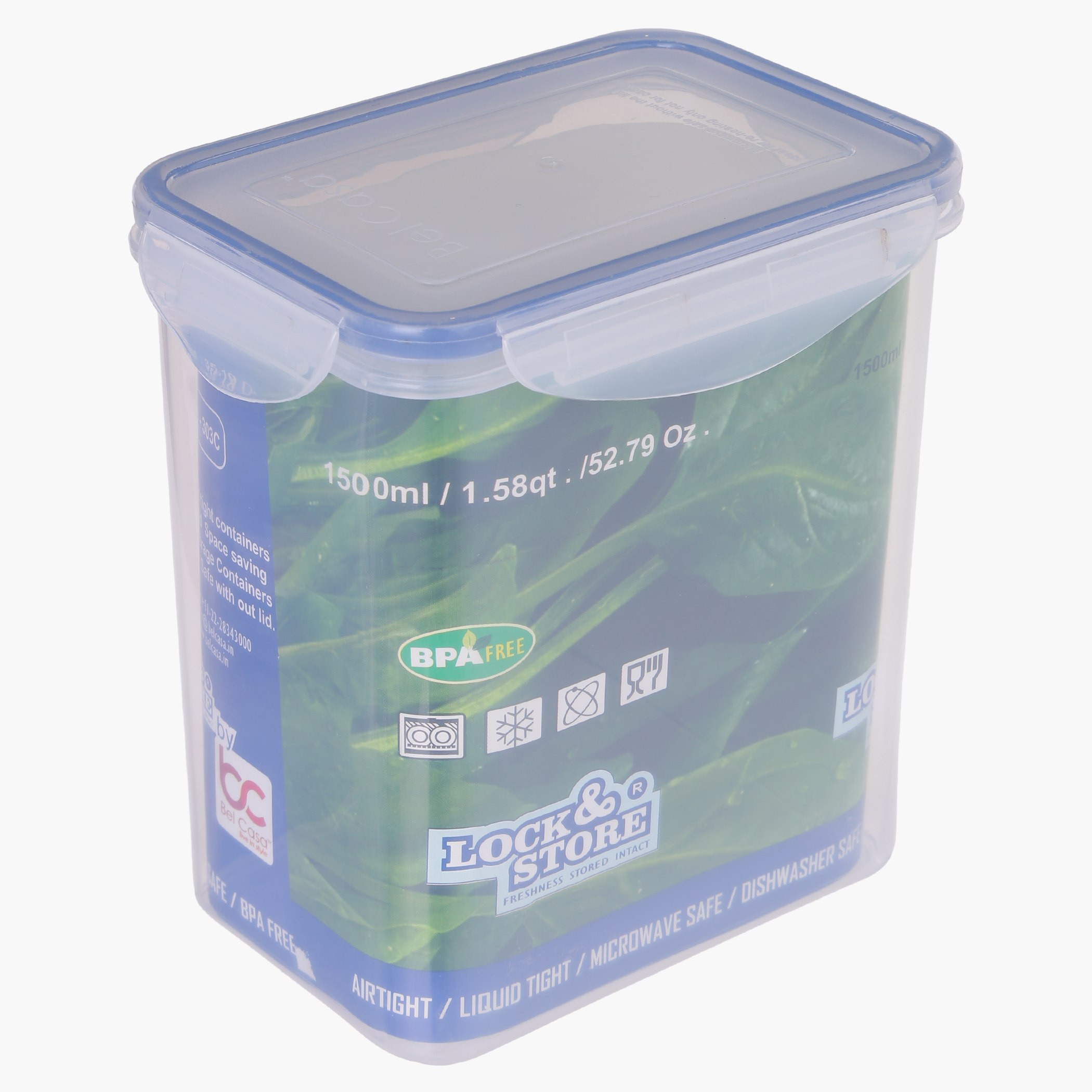Spectra 4-Piece Lock and Store Rectangular Container Set-hbxhomeware-hbxkitchen-image-4