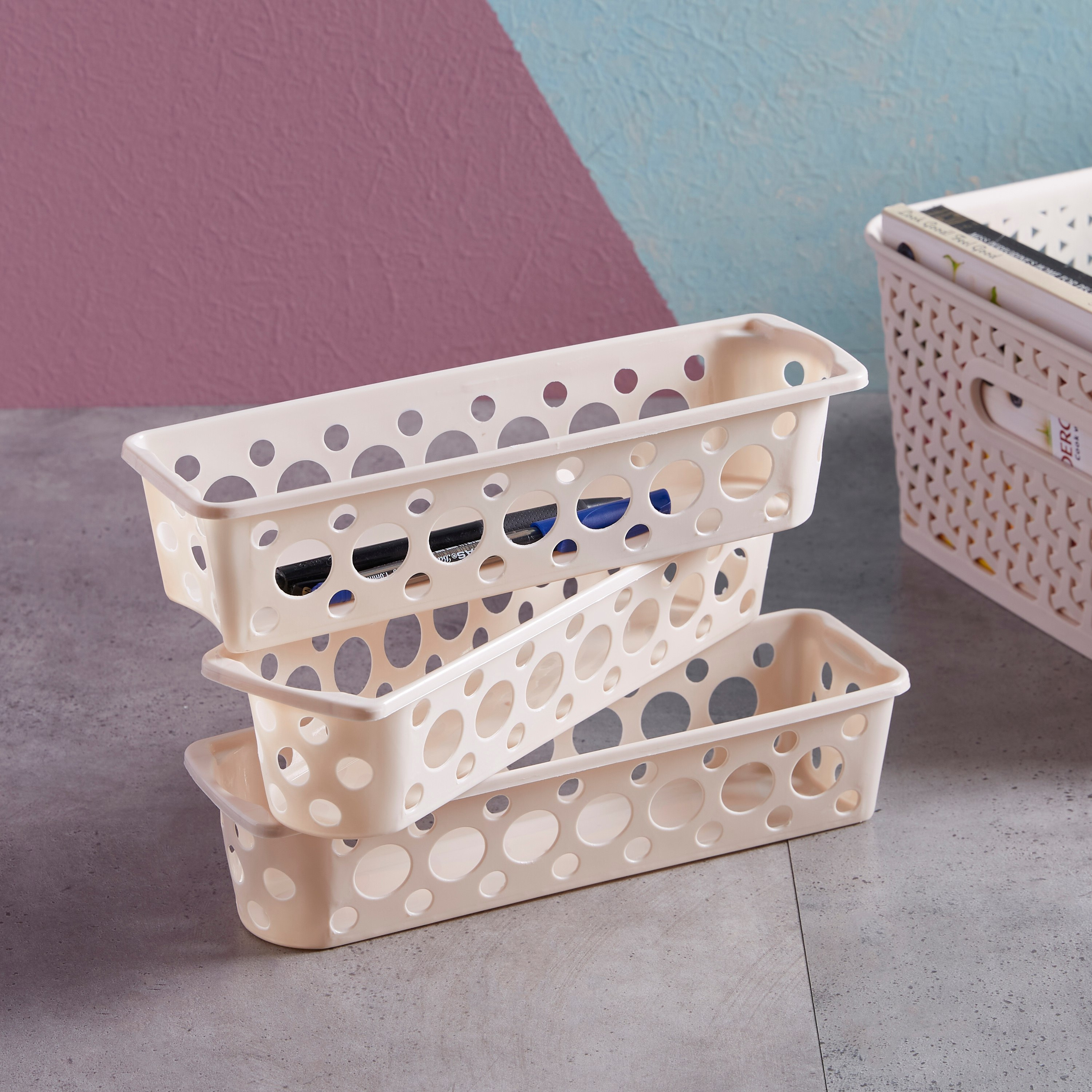 Spectra Rectangular Basket - Set of 3-hbxhomeware-hbxkitchen-image-2