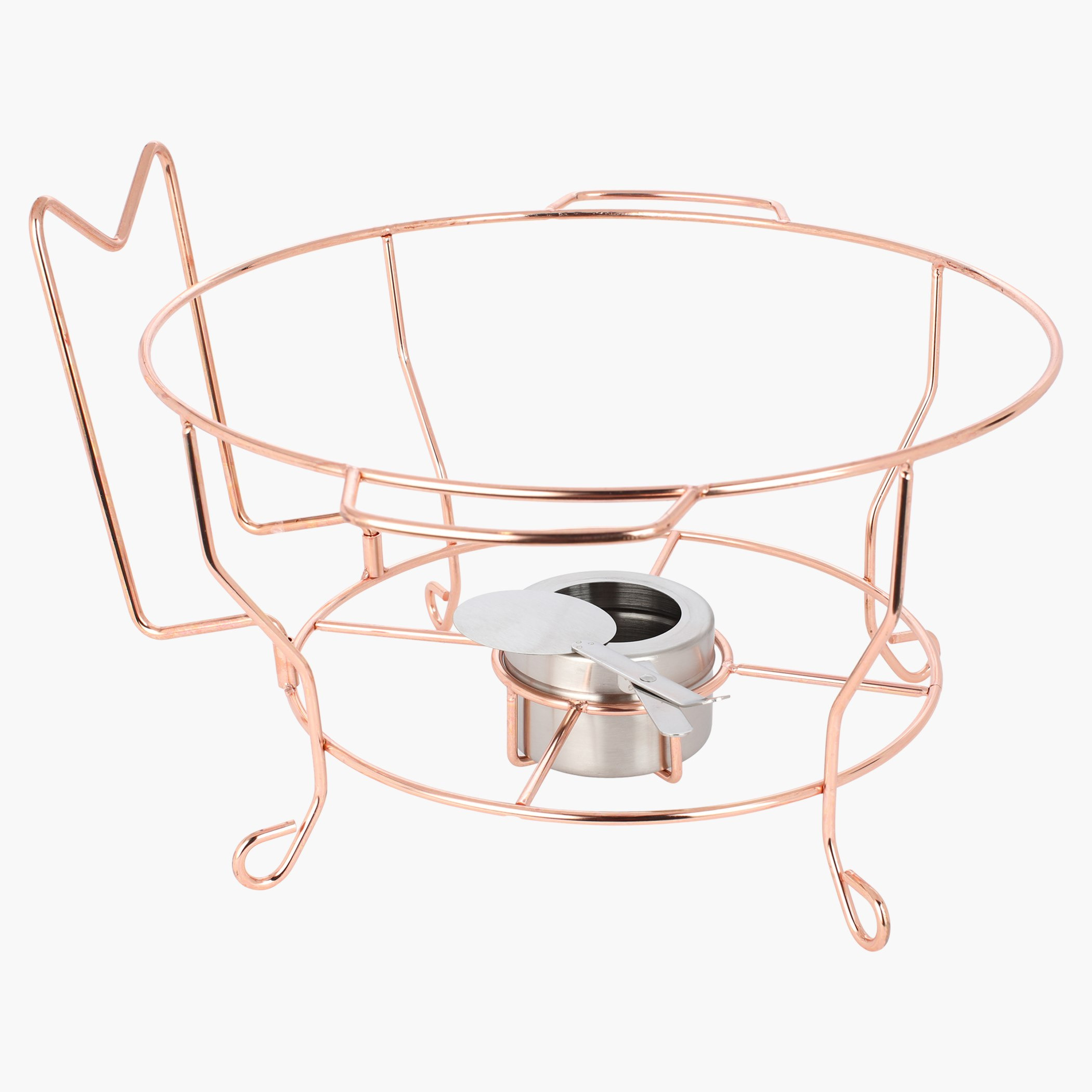 Wellshine Double Bowl Chafing Dish with Lid - 8000 ml-hbxdecorandfurnishings-tabletop-serveware-image-3