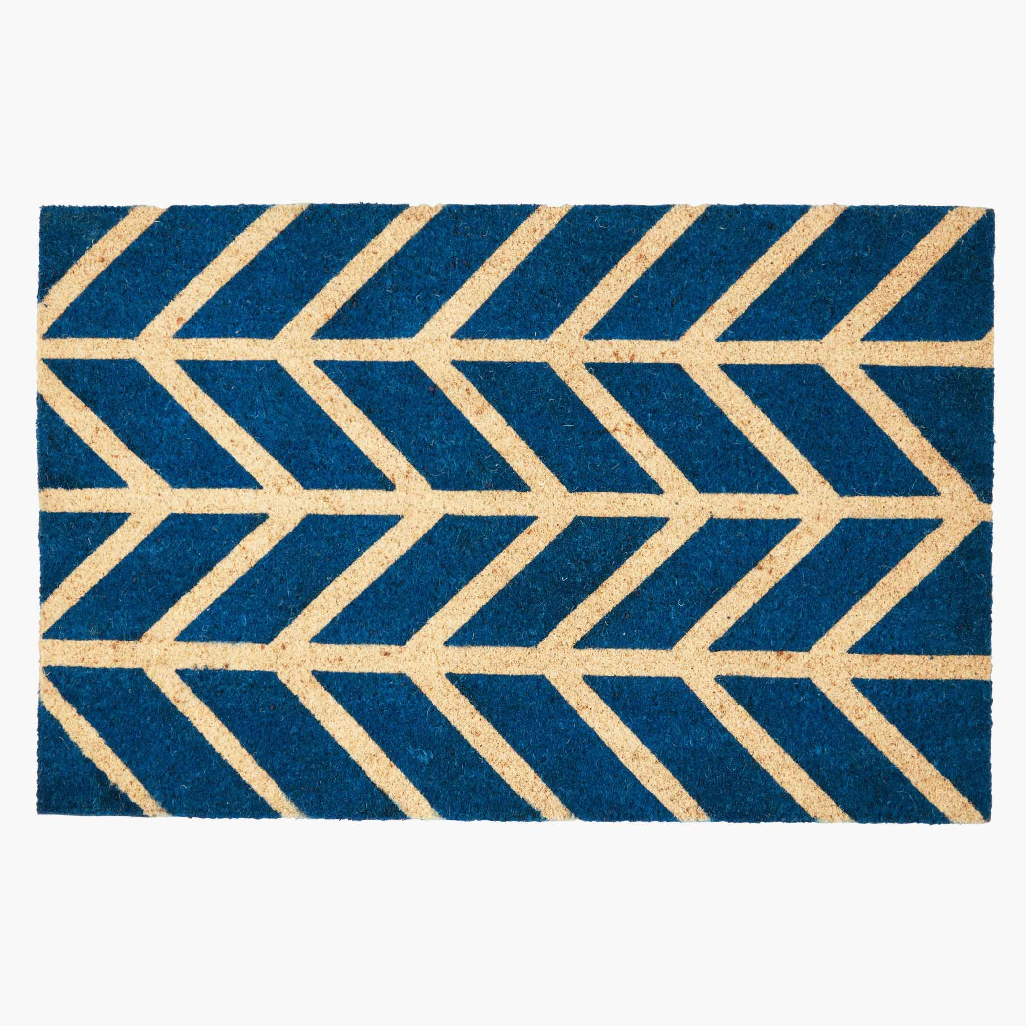 Chevron Printed Rectangular Door Mat - 60x90 cm-PROMO_HB_AE_B1G1_250925-image-1