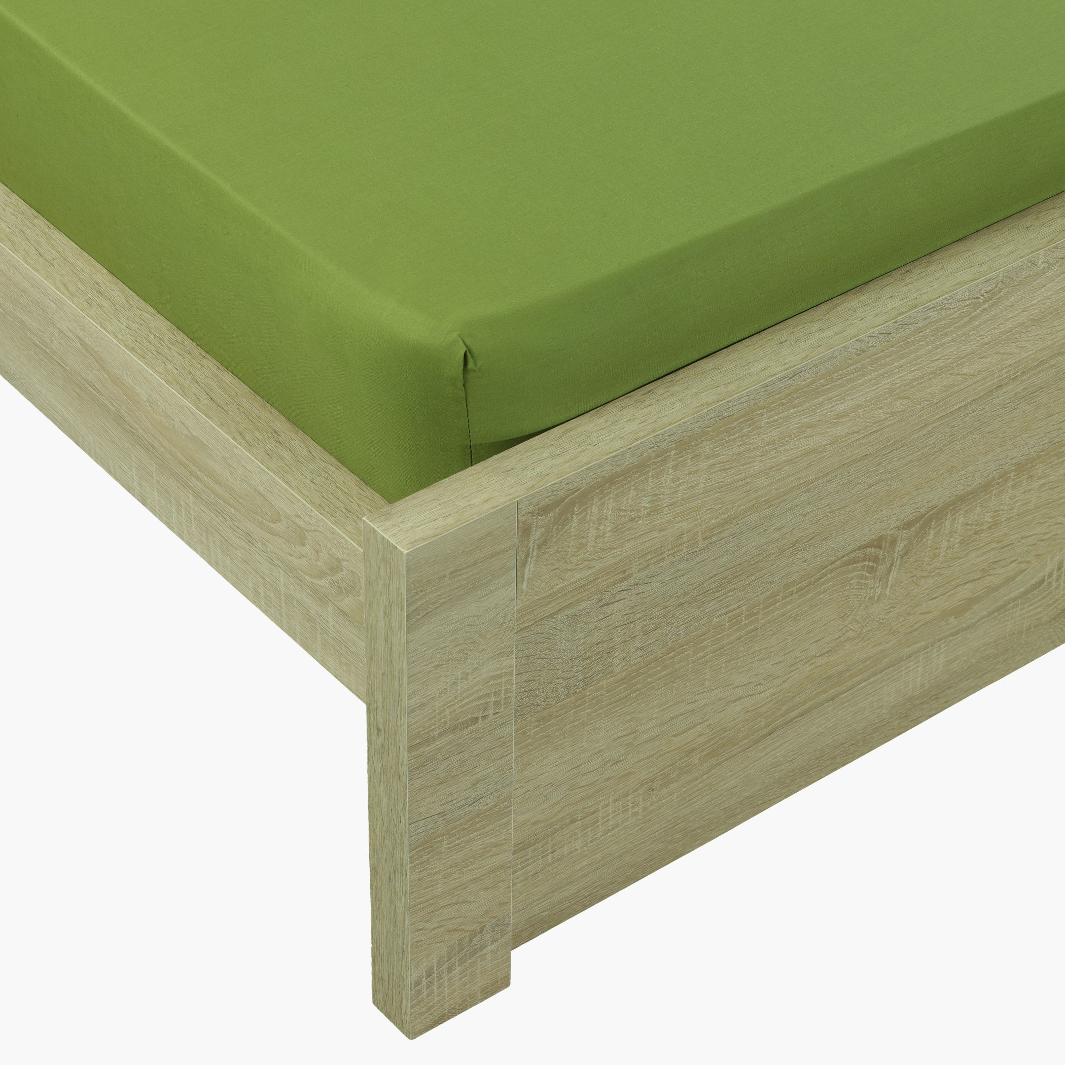 شرشف مطّاطي مزدوج من يوني- كوتون - 120×200 سم-hbxhomeware-hbxbedroom-image-1