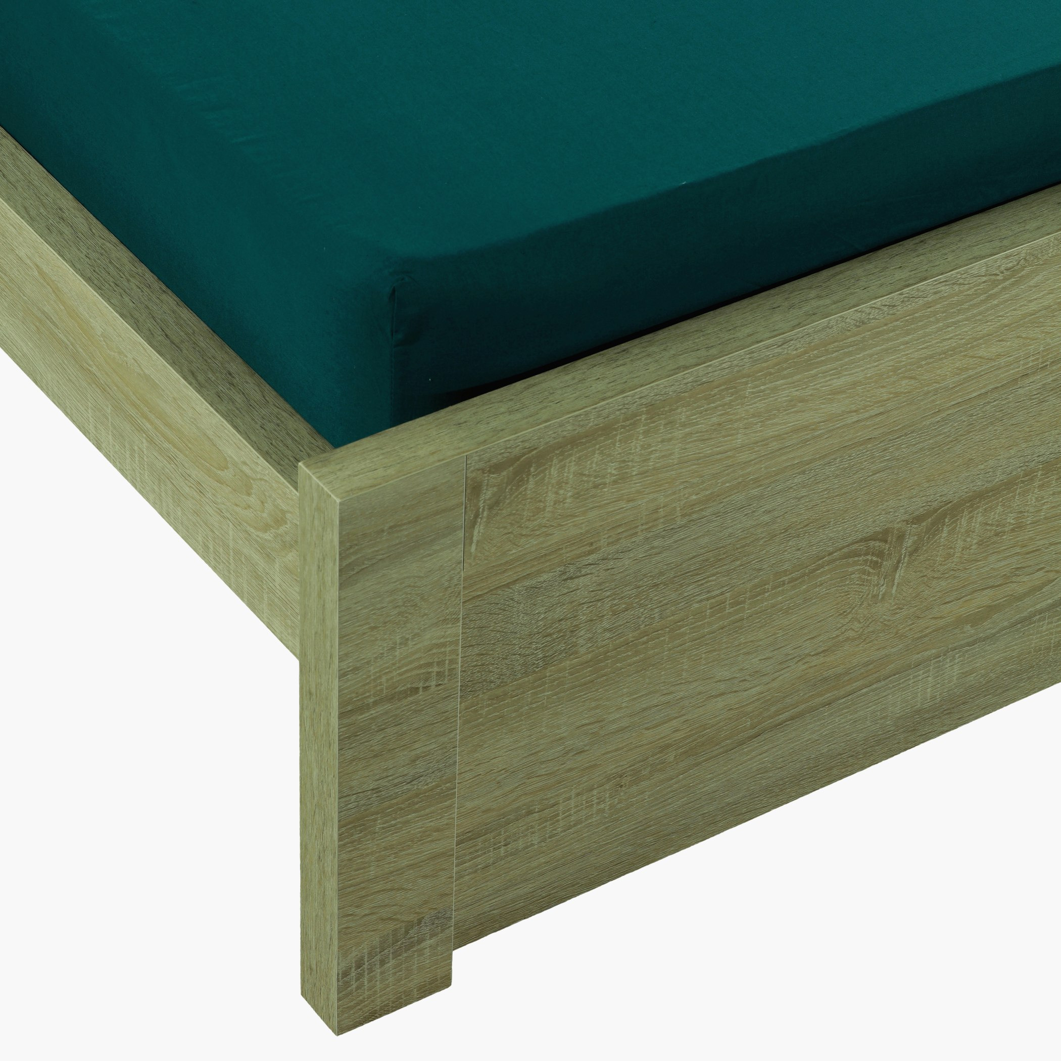 شرشف مطّاطي مزدوج من يوني- كوتون - 120×200 سم-hbxhomeware-hbxbedroom-image-1