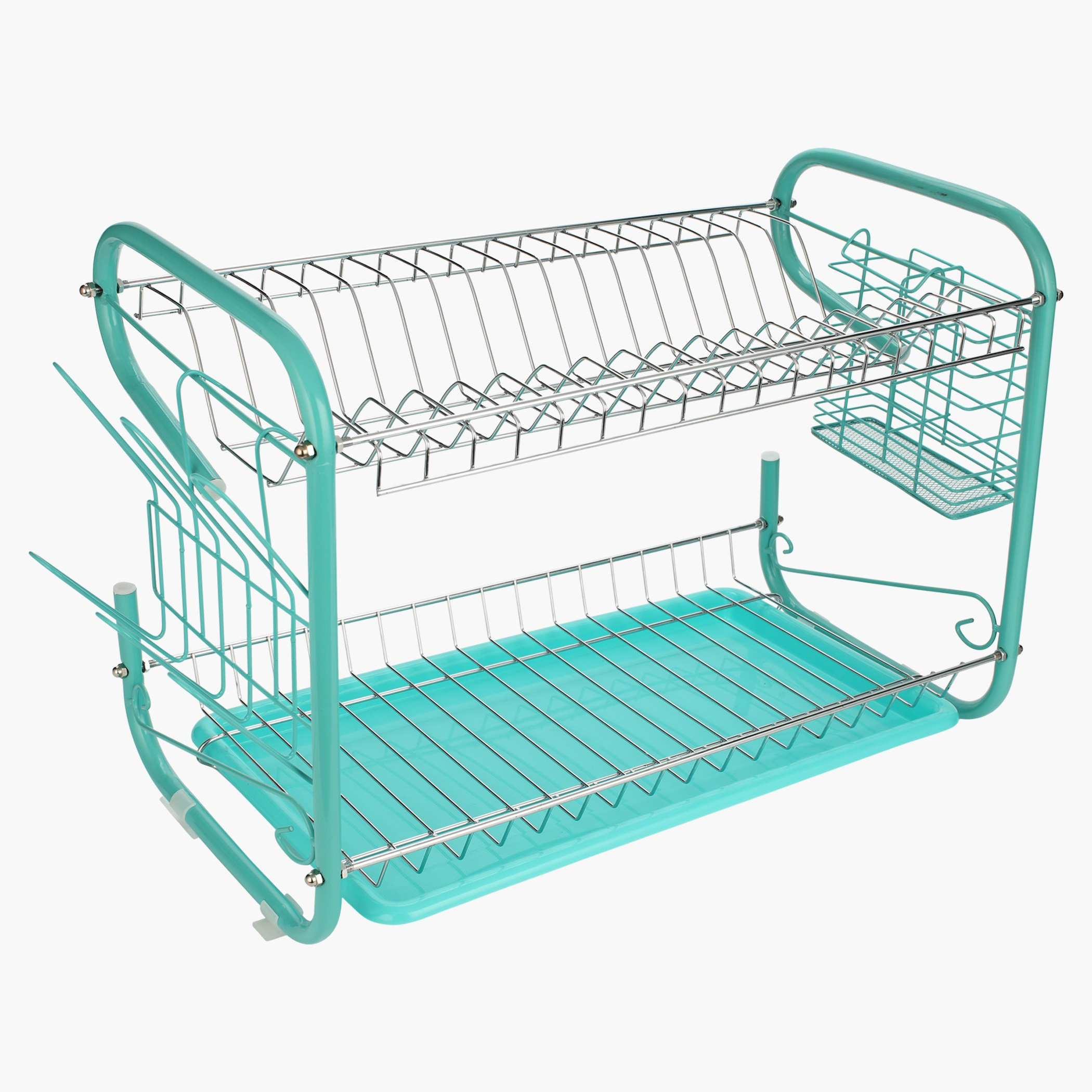 أرفف صحون بطابقين مع علب وصينية من تريفل-hbxhomeware-hbxkitchen-image-2