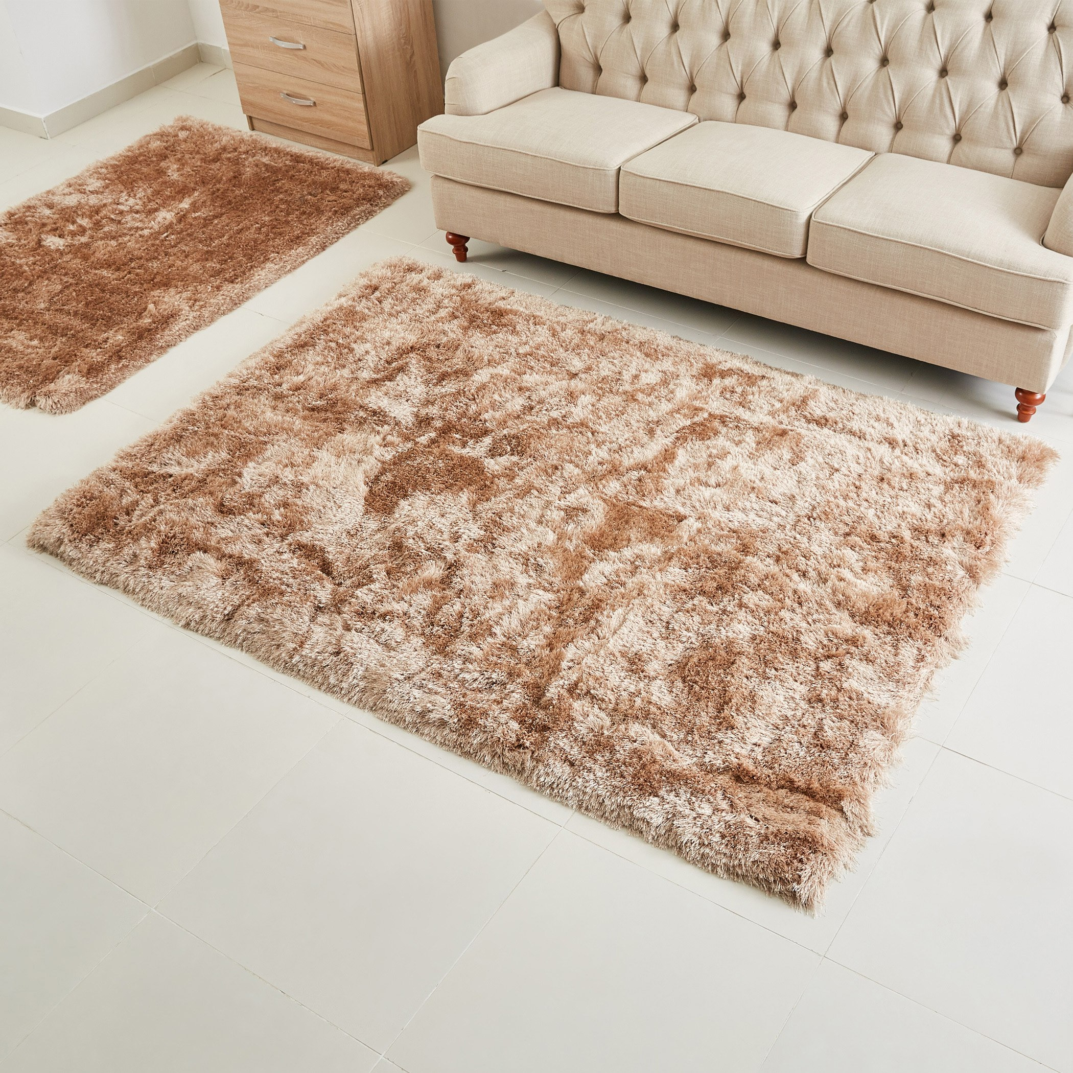 Meilin Superior Shaggy Rug - 200x300 cm-hbxdecorandfurnishings-floorcoverings-rugs-image-1