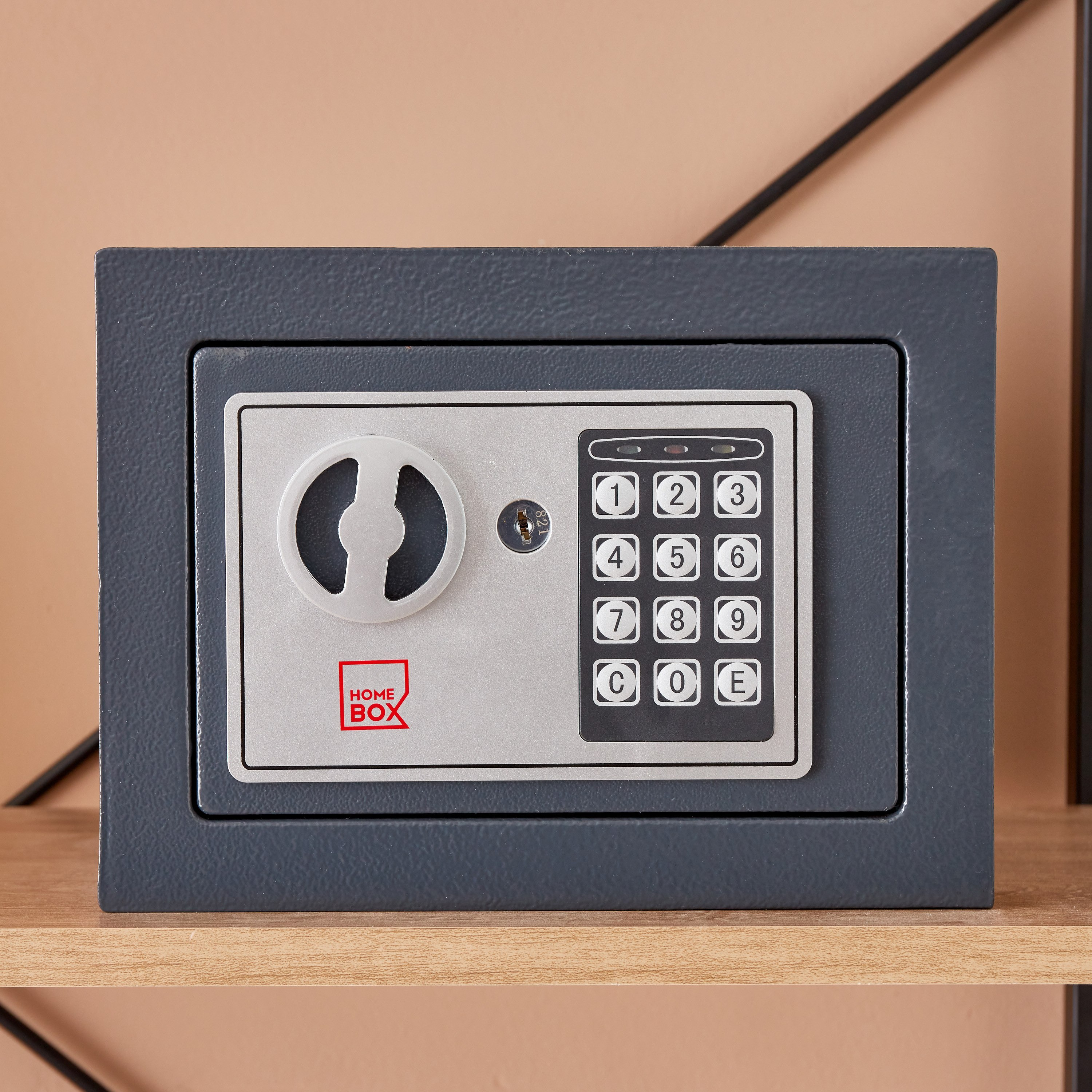 Digital Home Safe with Money Slot - Small-hbxfurniture-bedroom-homesafes-image-2