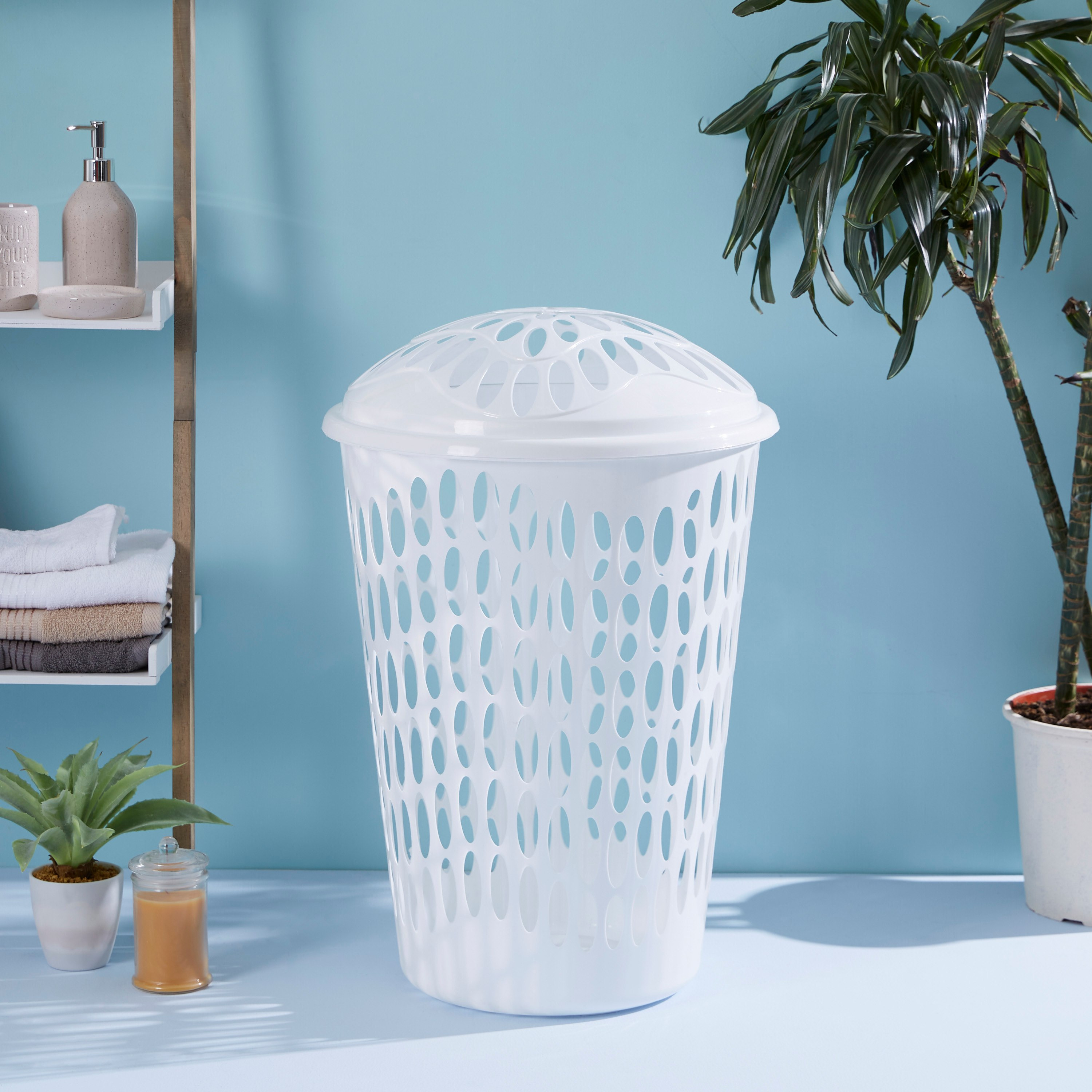سلة غسيل بغطاء من هدسون-hbxbathroom-bathroomstorage-laundryhampers-image-1