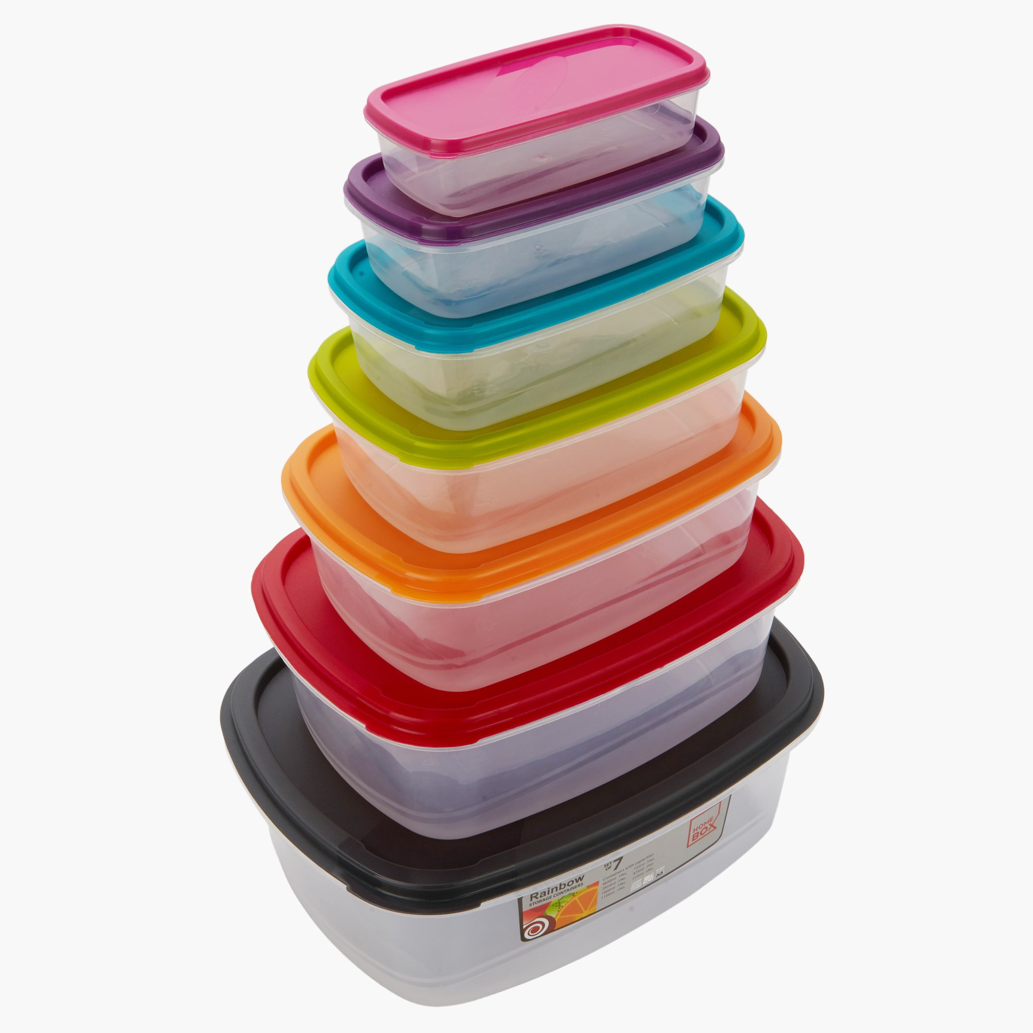 طقم حاويات طعام من 7 قطع رينبو-hbxhomeware-hbxkitchen-image-2