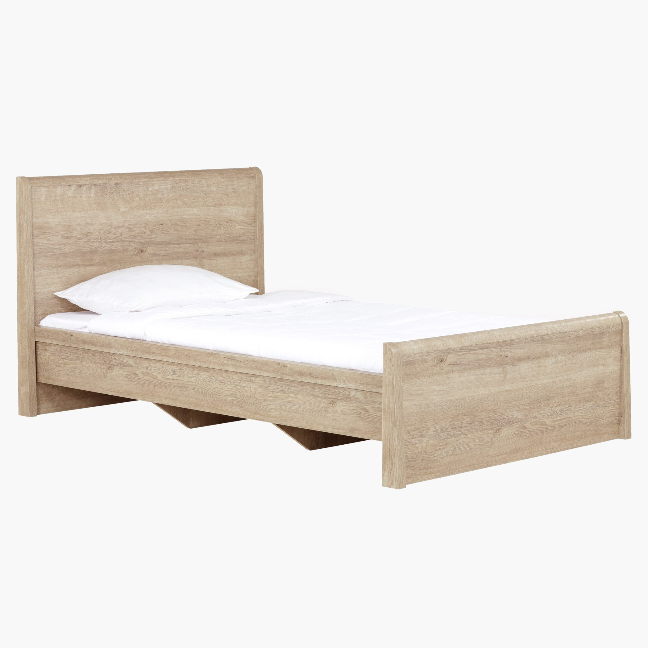 Curvy Twin Bed - 120x200 cm-hbxbedroom-bedsandbedsets-beds-twin-image-1