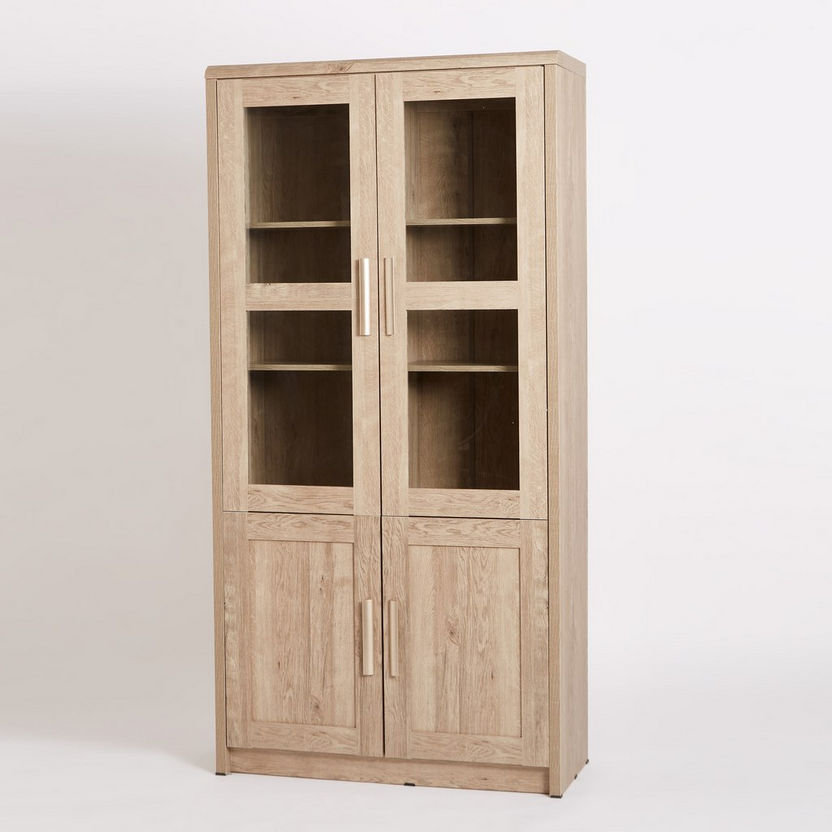 Curvy 4-Door Bookcase-Book Cases-image-7